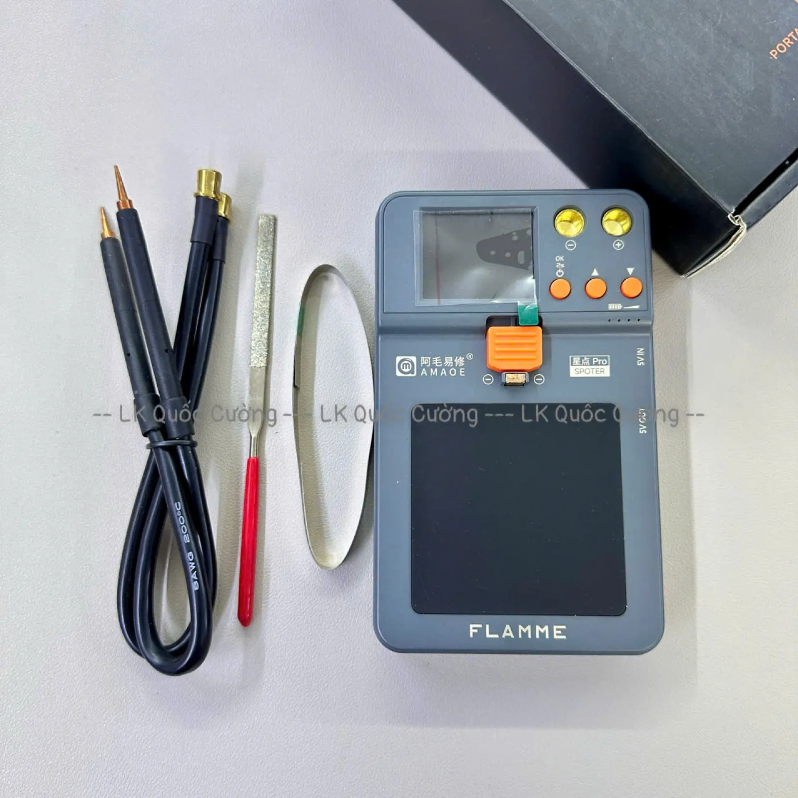 Máy hàn cell pin Amaoe Flamme