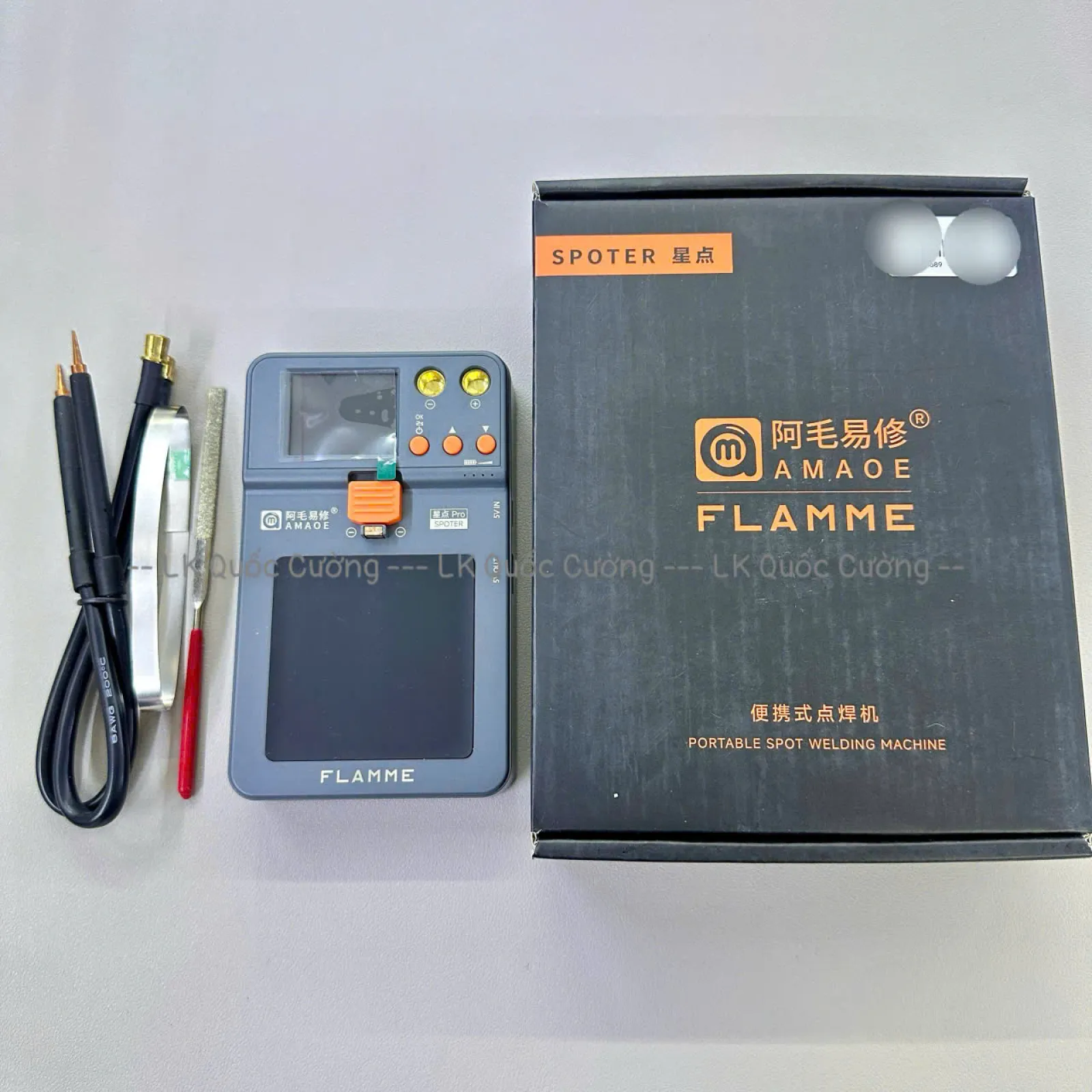 Máy hàn cell pin Amaoe Flamme