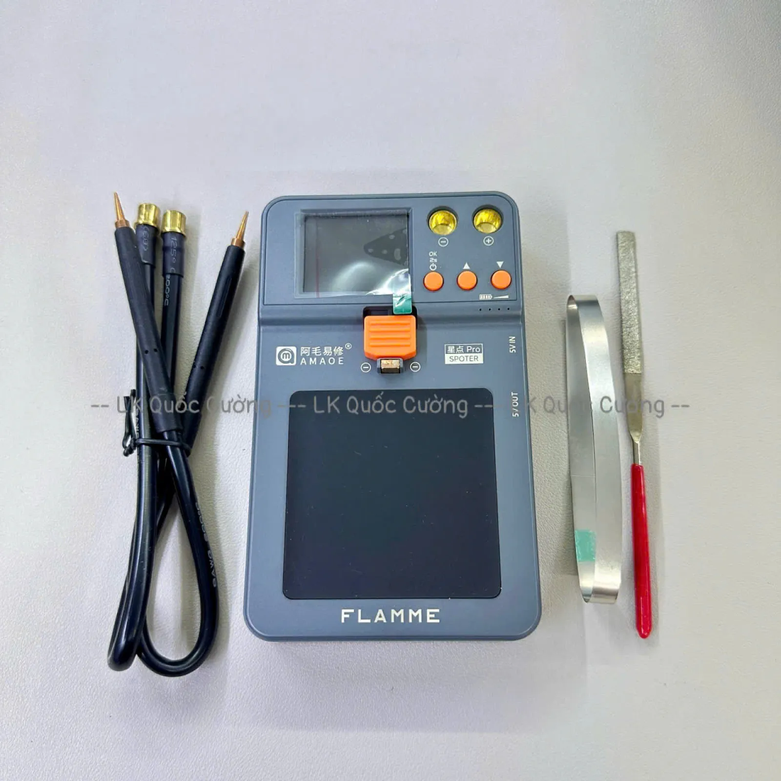 Máy hàn cell pin Amaoe Flamme