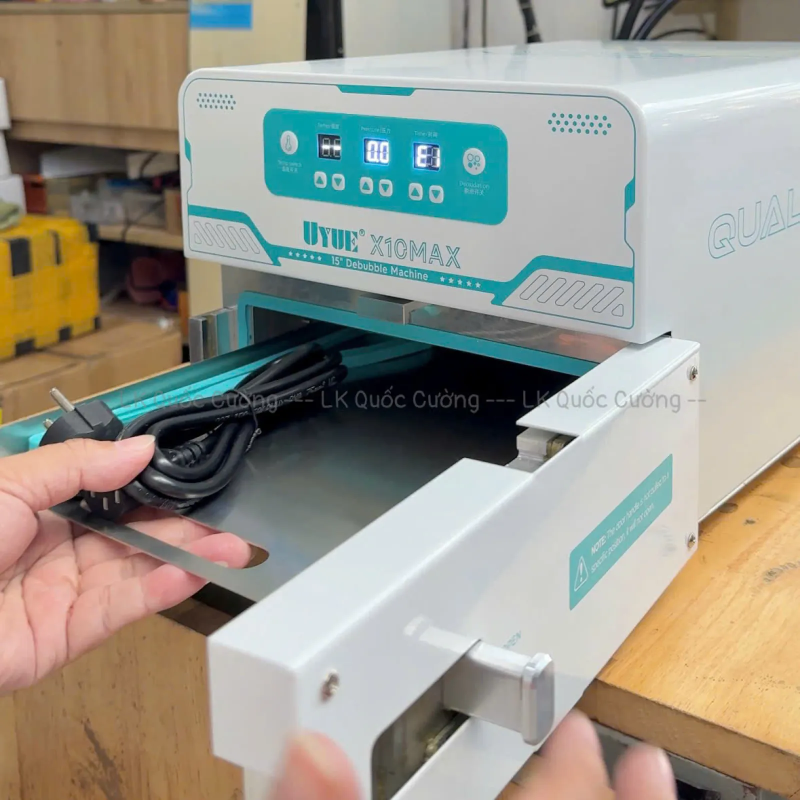 Máy hấp + bơm 2in1 UYUE X10Max/ 15in