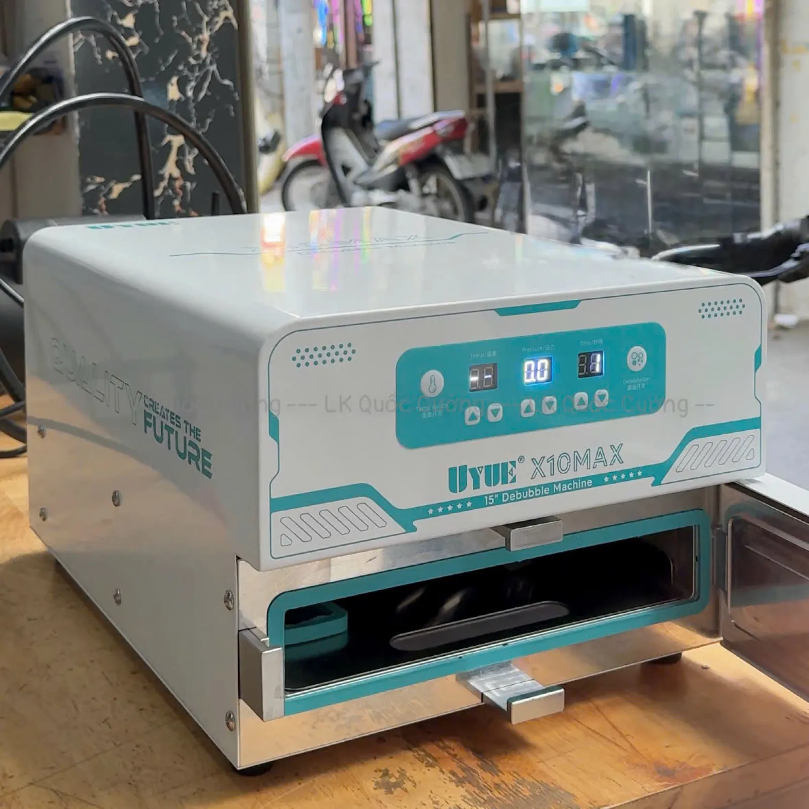 Máy hấp + bơm 2in1 UYUE X10Max/ 15in