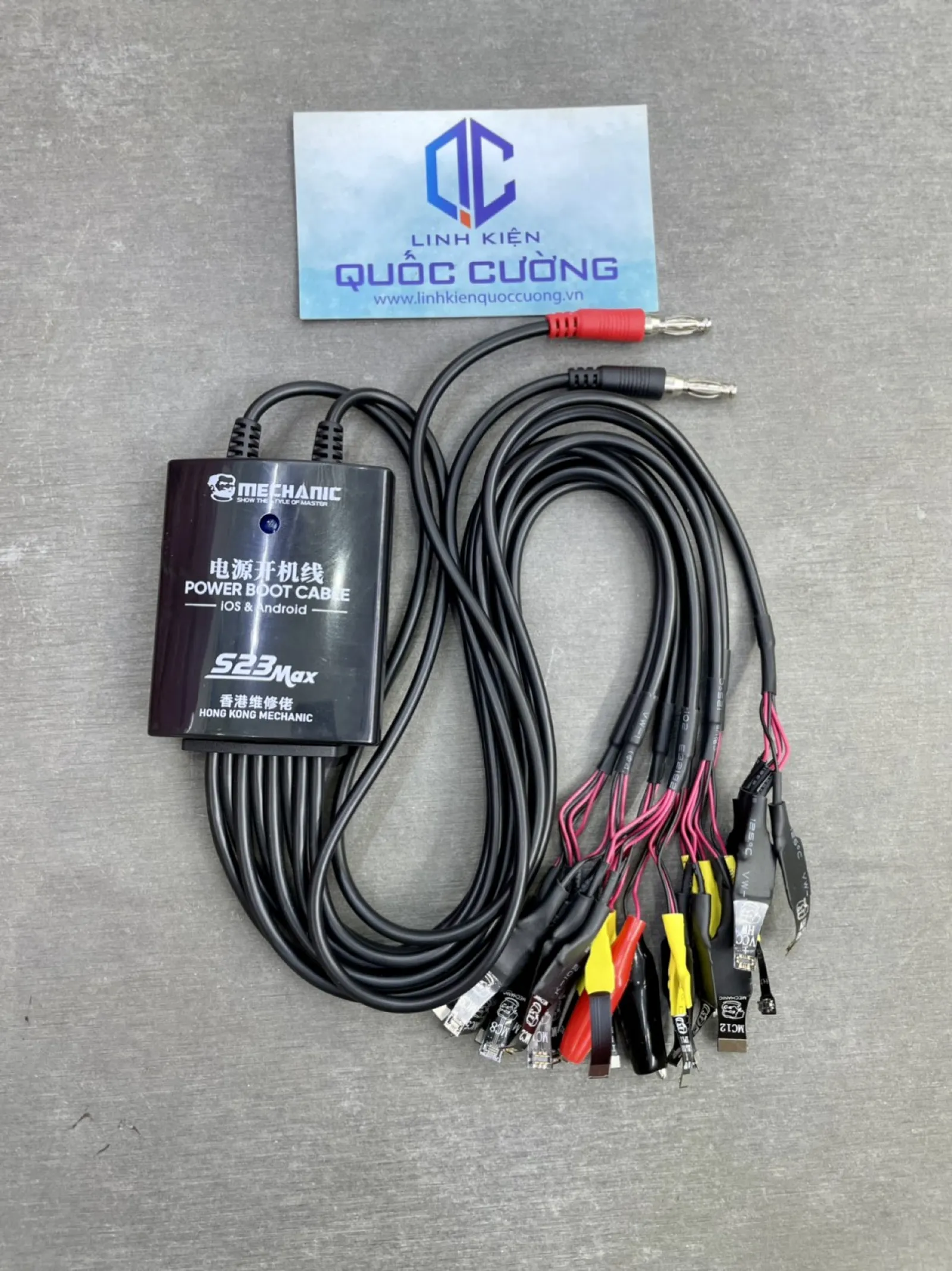 Mechanic S23 - S24 Max Power Boot Cable For Ios Android Phone 14pm