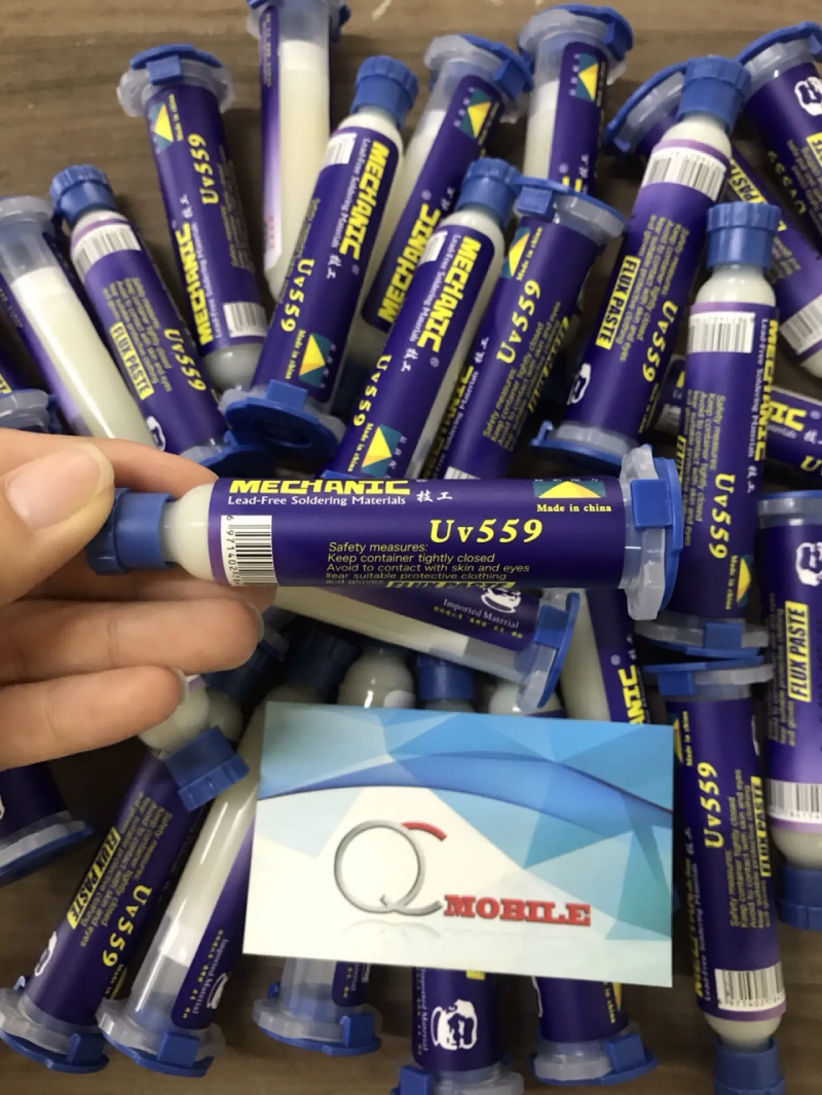 Mỡ Hàn Trắng Uv-559 Mechanic (10G)