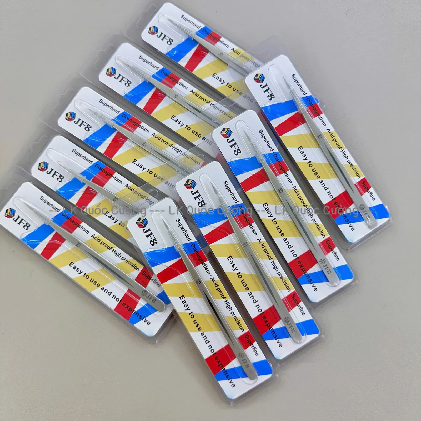 Nhíp 3D JF8/ thẳng