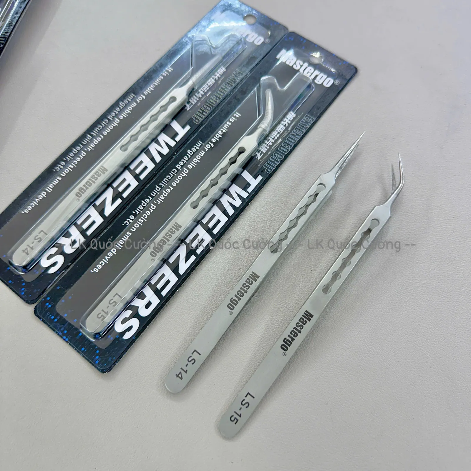 Nhíp Mastergo LS-15 cong/ LS-14 thẳng