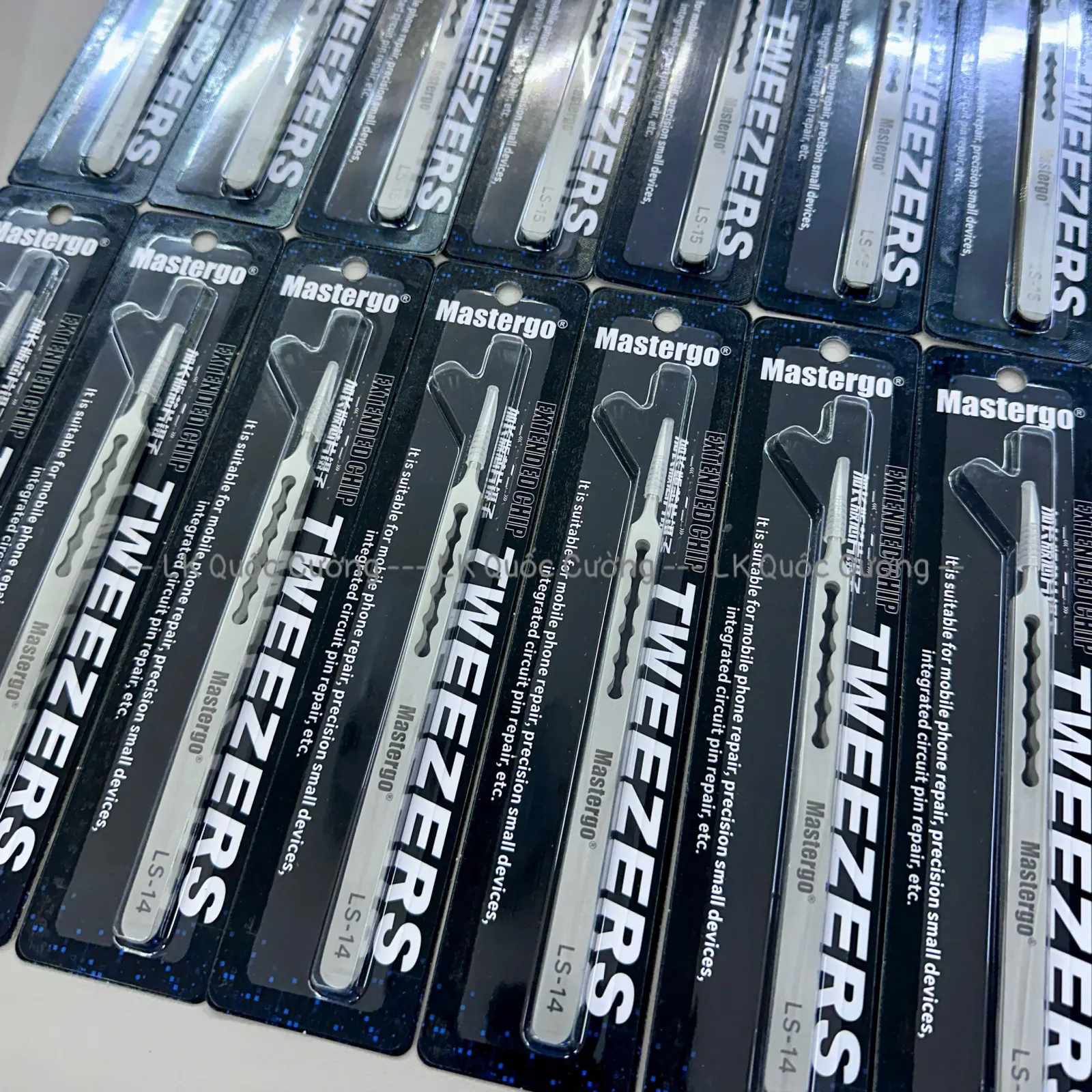 Nhíp Mastergo LS-15 cong/ LS-14 thẳng