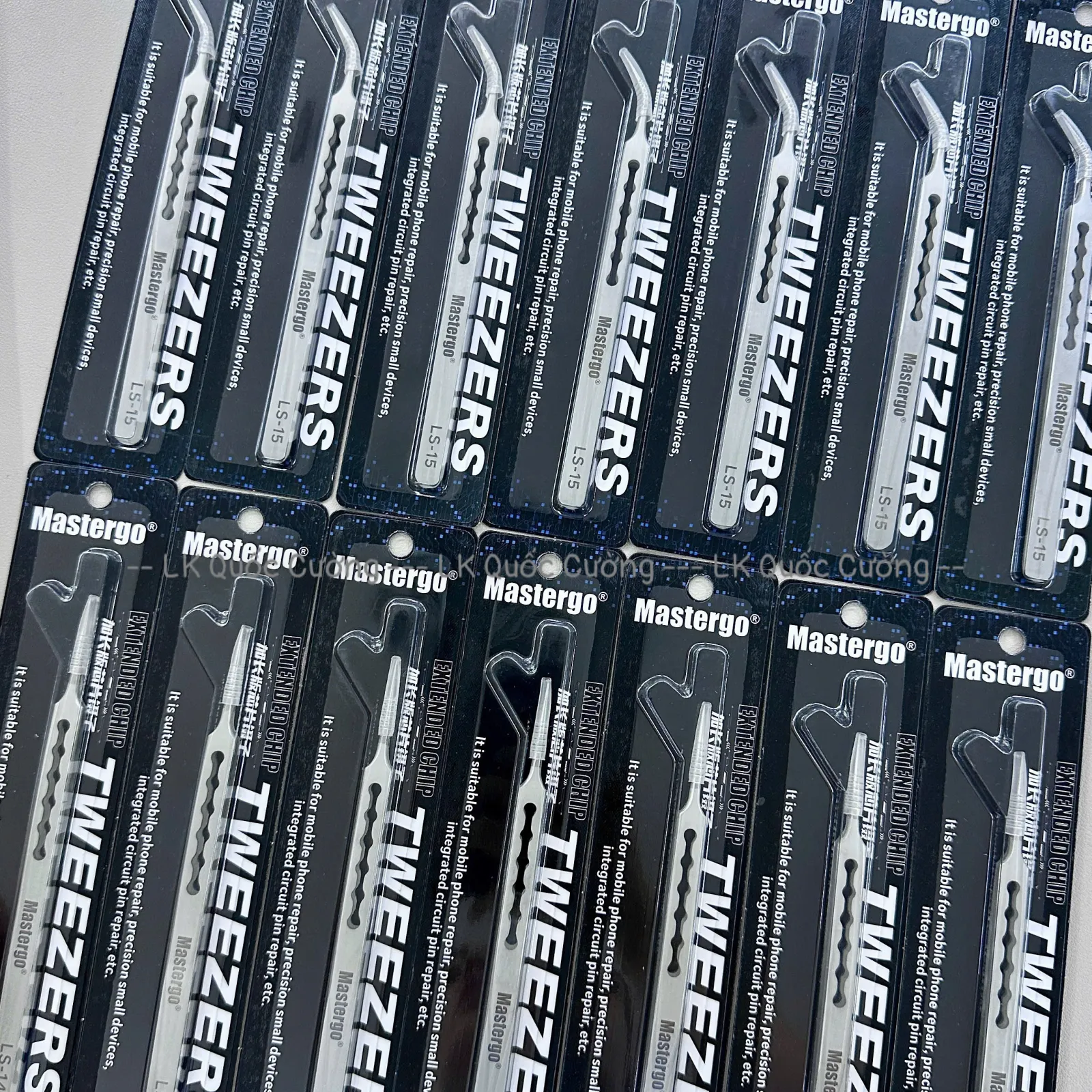 Nhíp Mastergo LS-15 cong/ LS-14 thẳng