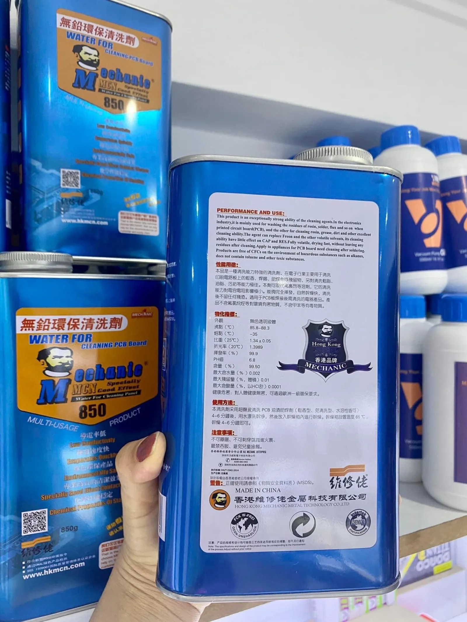 Nước Rửa Main Mechanic 850