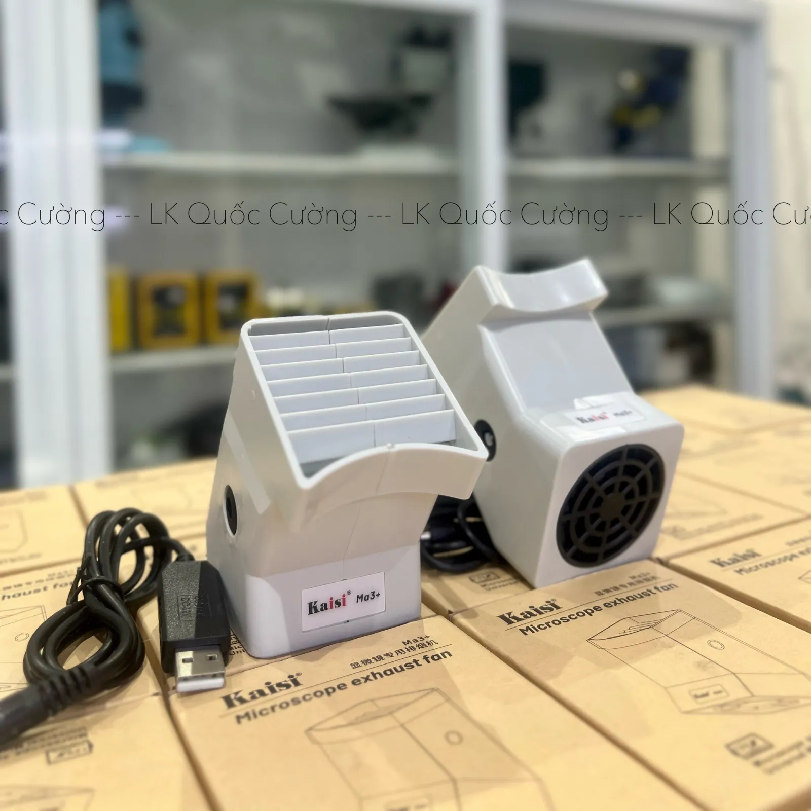 Quạt hút khói kính hiển vi Kaisi MA3+