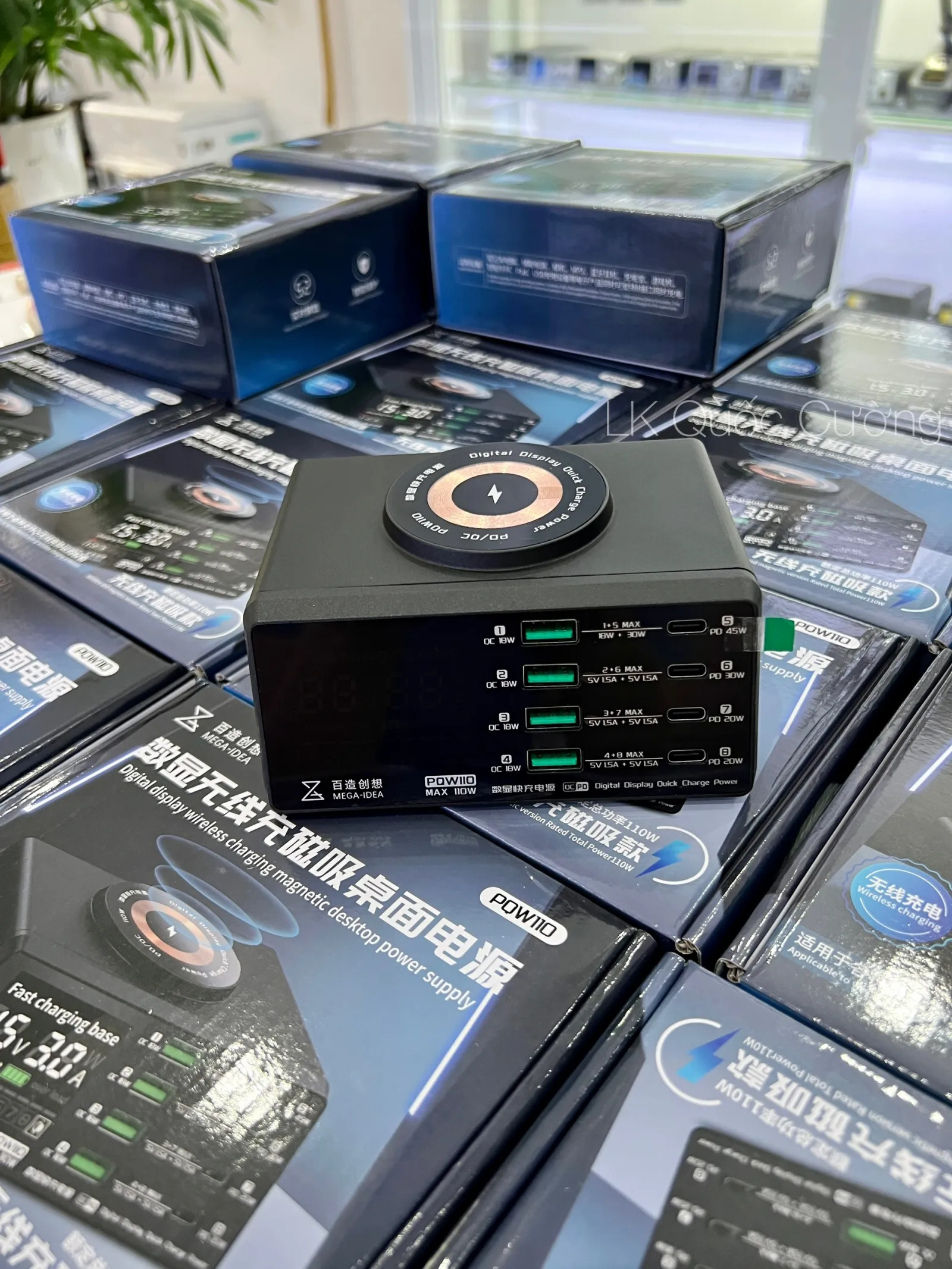 Dock Sạc 8 cổng Mega iDea PQW110