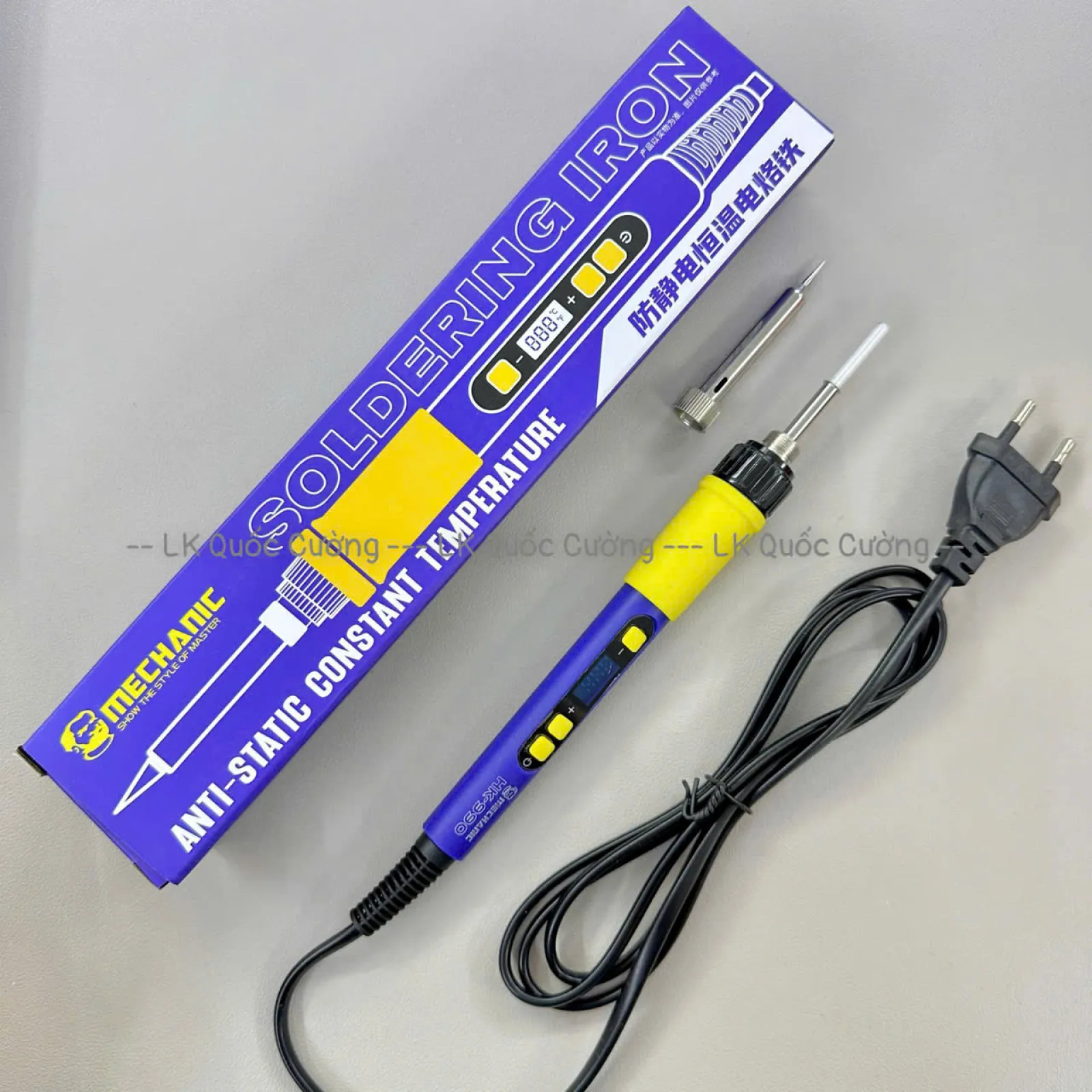 Tay hàn chỉnh nhiệt Mechanic/ HK-990 có màn hình
