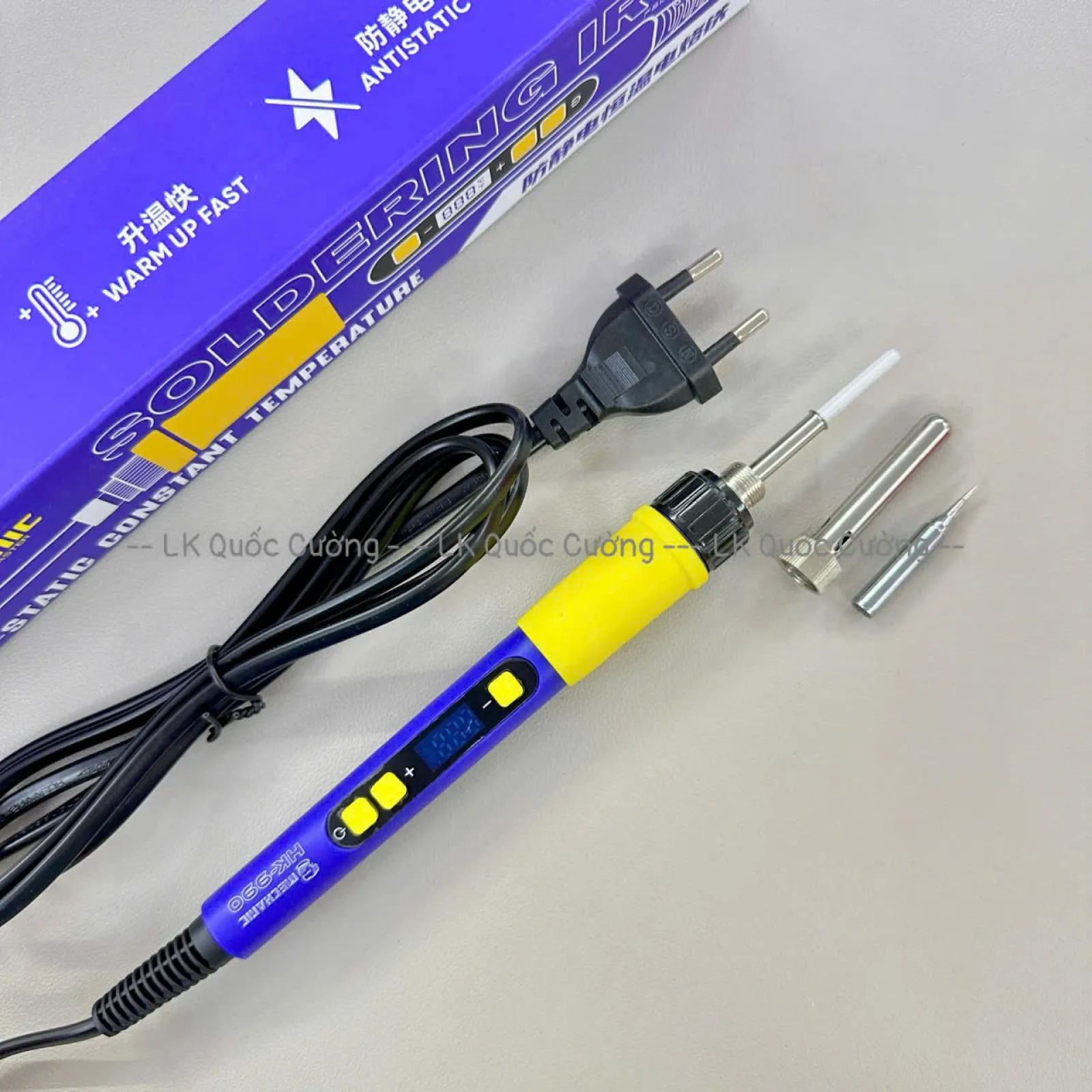 Tay hàn chỉnh nhiệt Mechanic/ HK-990 có màn hình