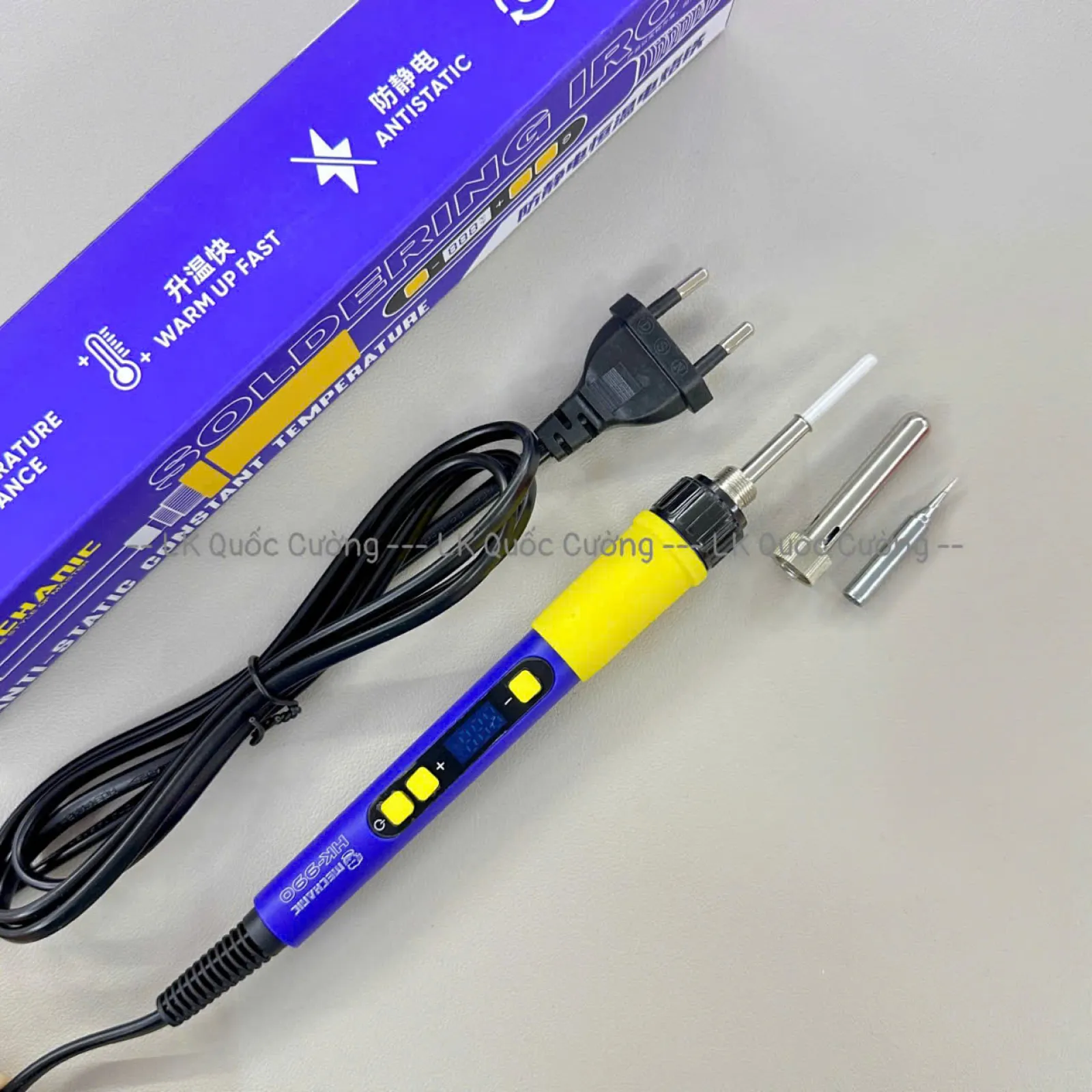 Tay hàn chỉnh nhiệt Mechanic/ HK-990 có màn hình