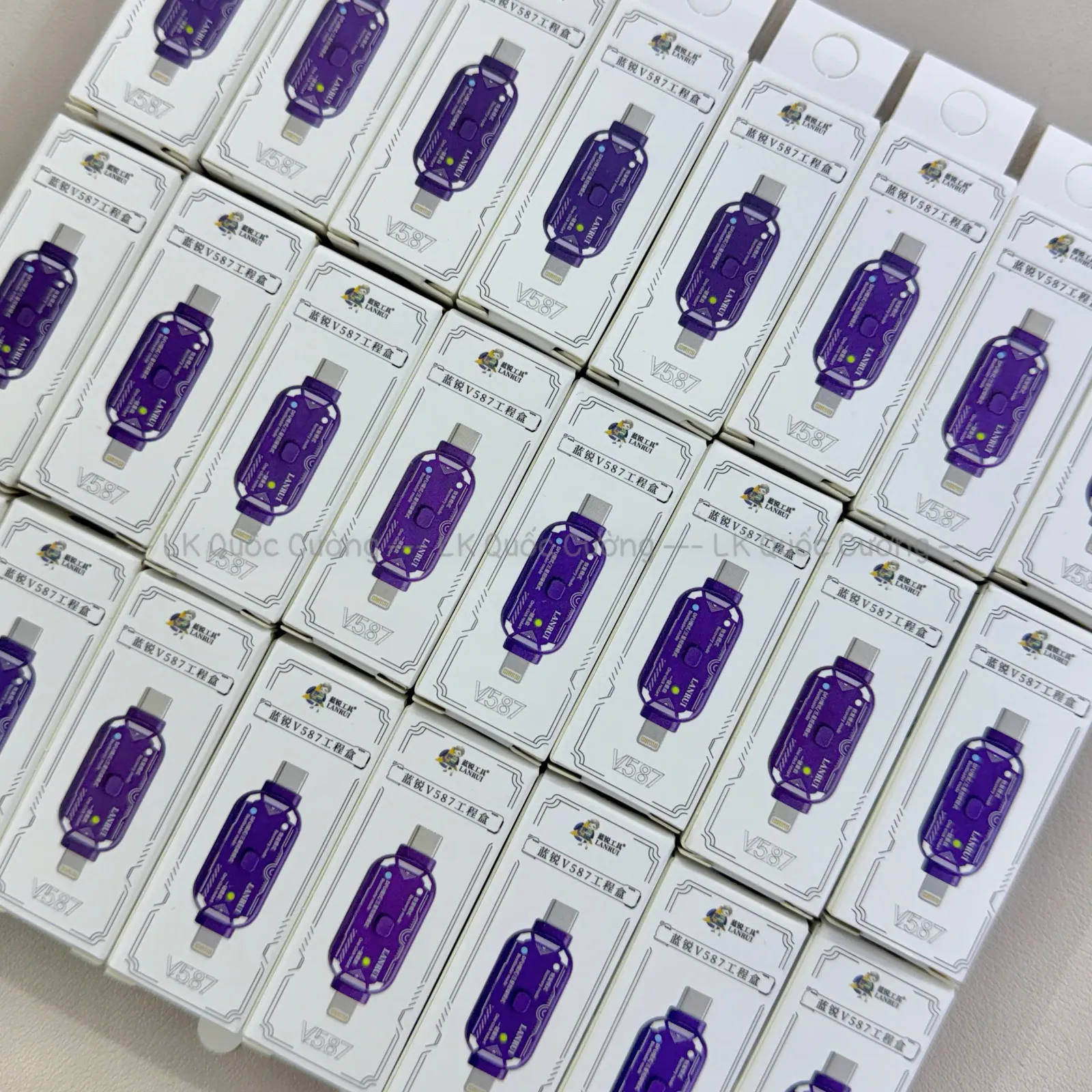 Thiết Bị DFU Lanrui V587 / 2 đầu TypeC + Lightning