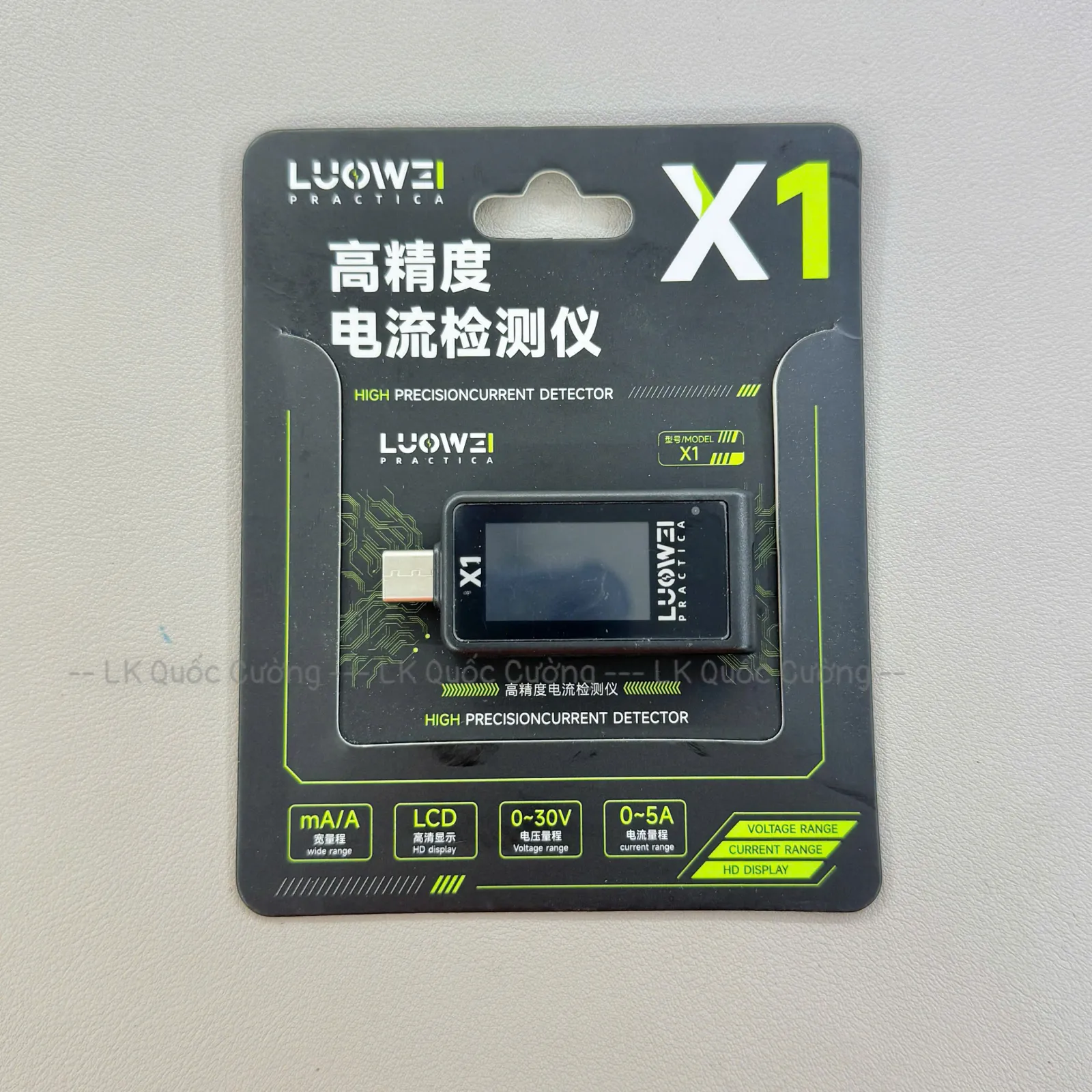 Thiết Bị test dòng sạc/ Luowei LW-X1