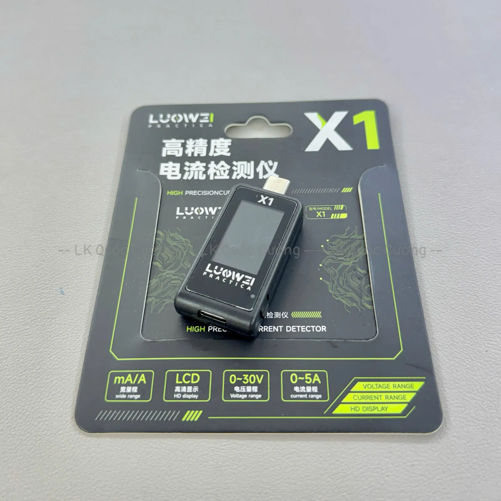 Thiết Bị test dòng sạc/ Luowei LW-X1