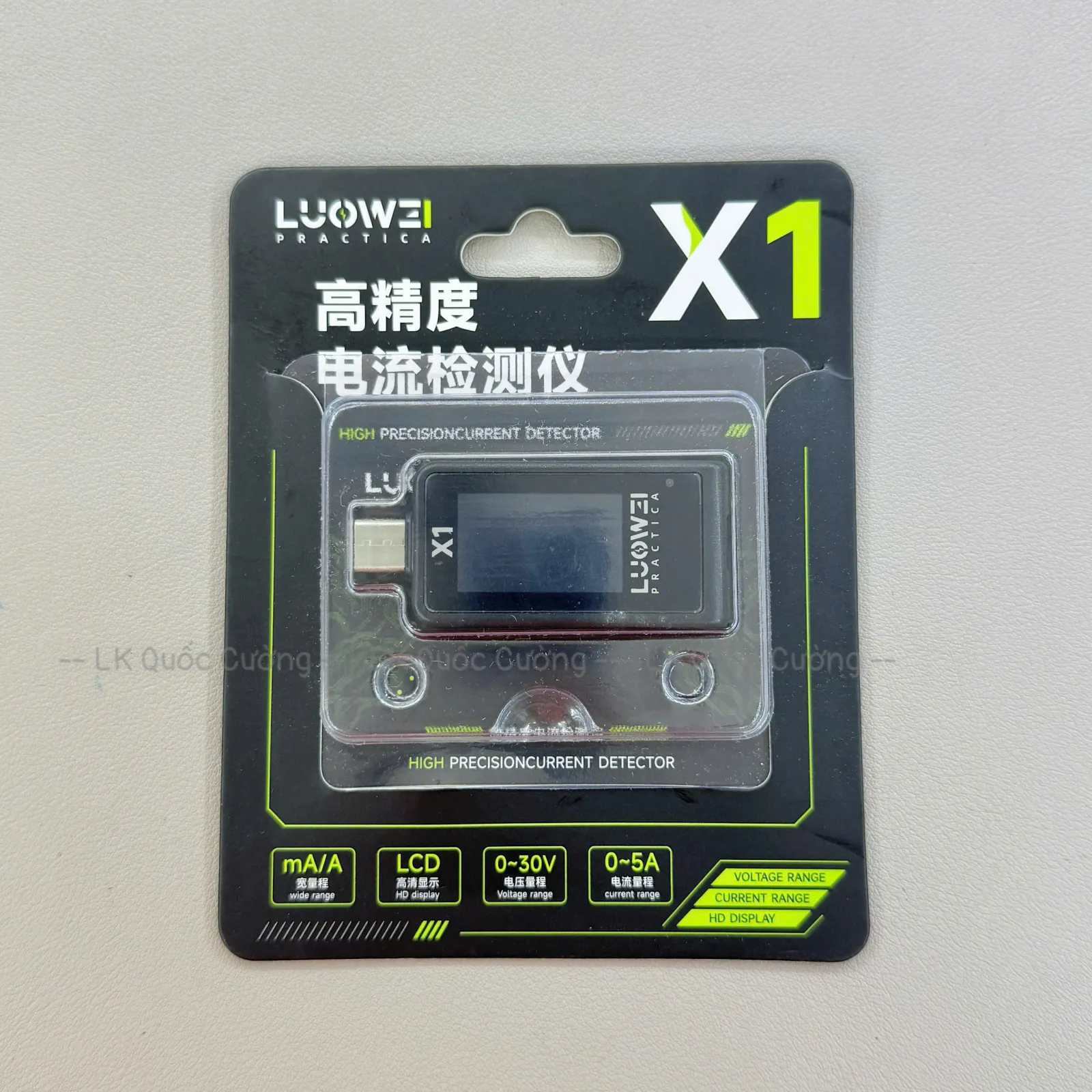 Thiết Bị test dòng sạc/ Luowei LW-X1