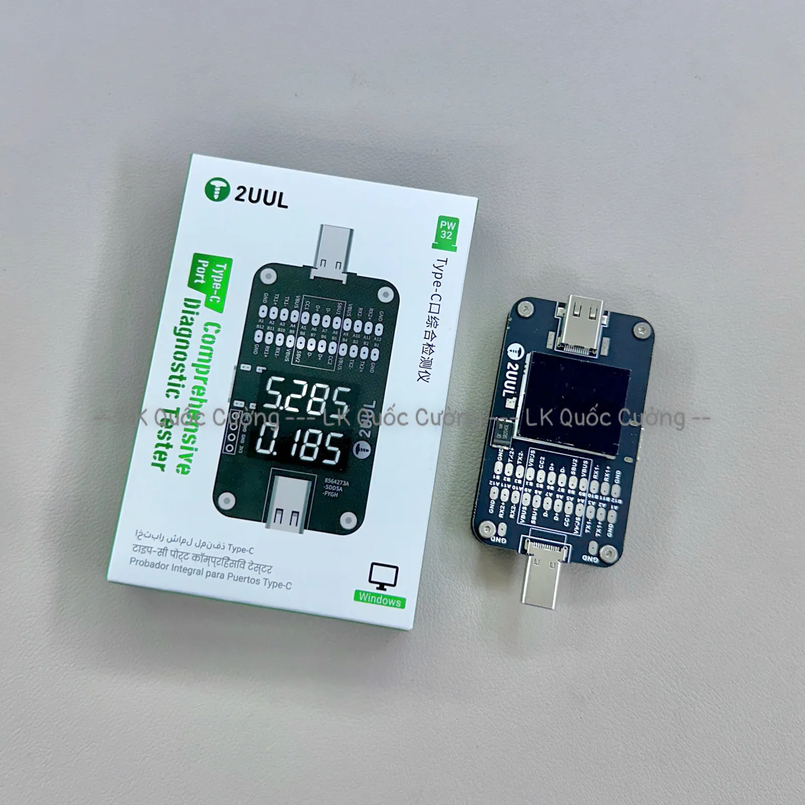 Thiết Bị test đuôi sạc 2UUL PW32