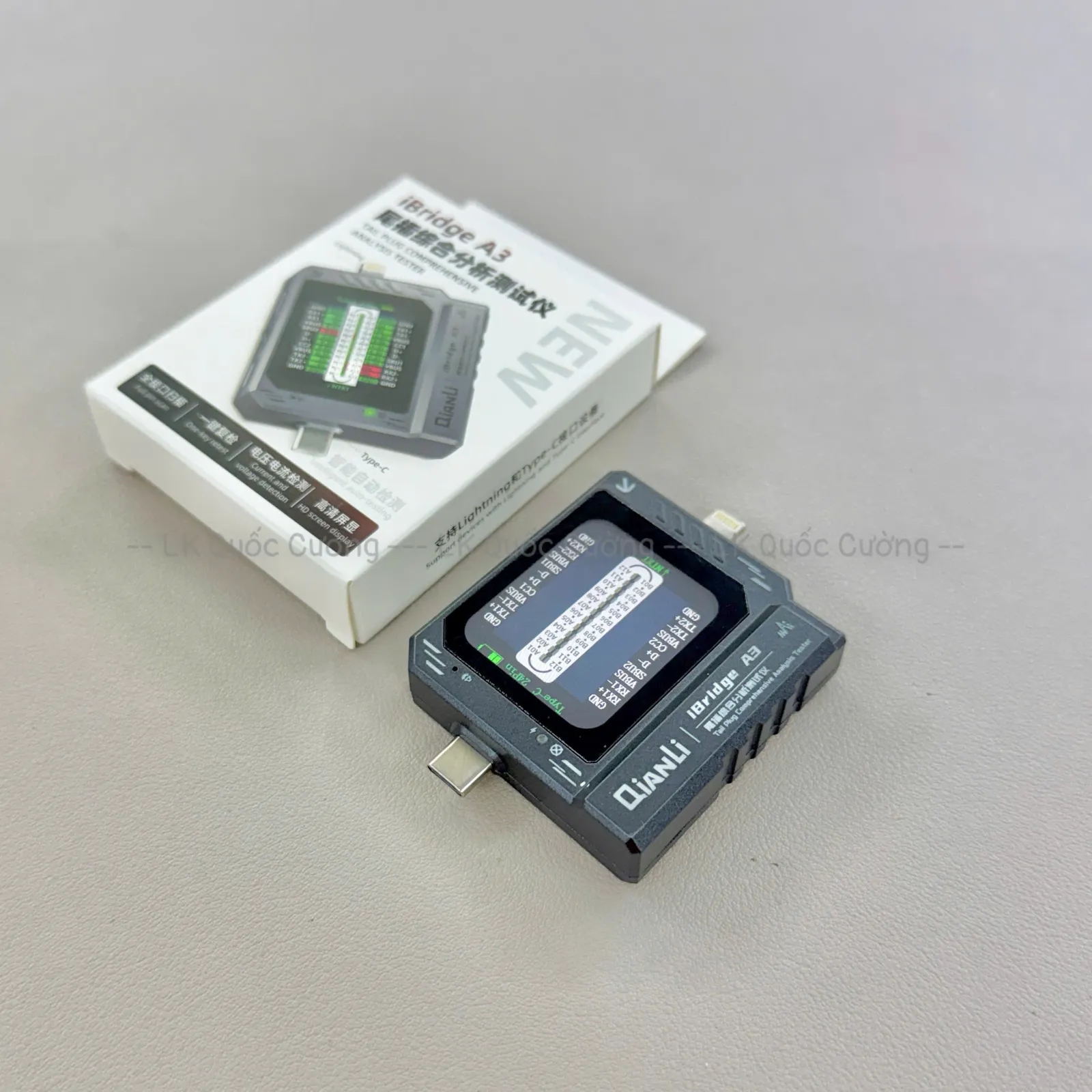 Thiết Bị test đuôi sạc/ Qianli iBridge A3