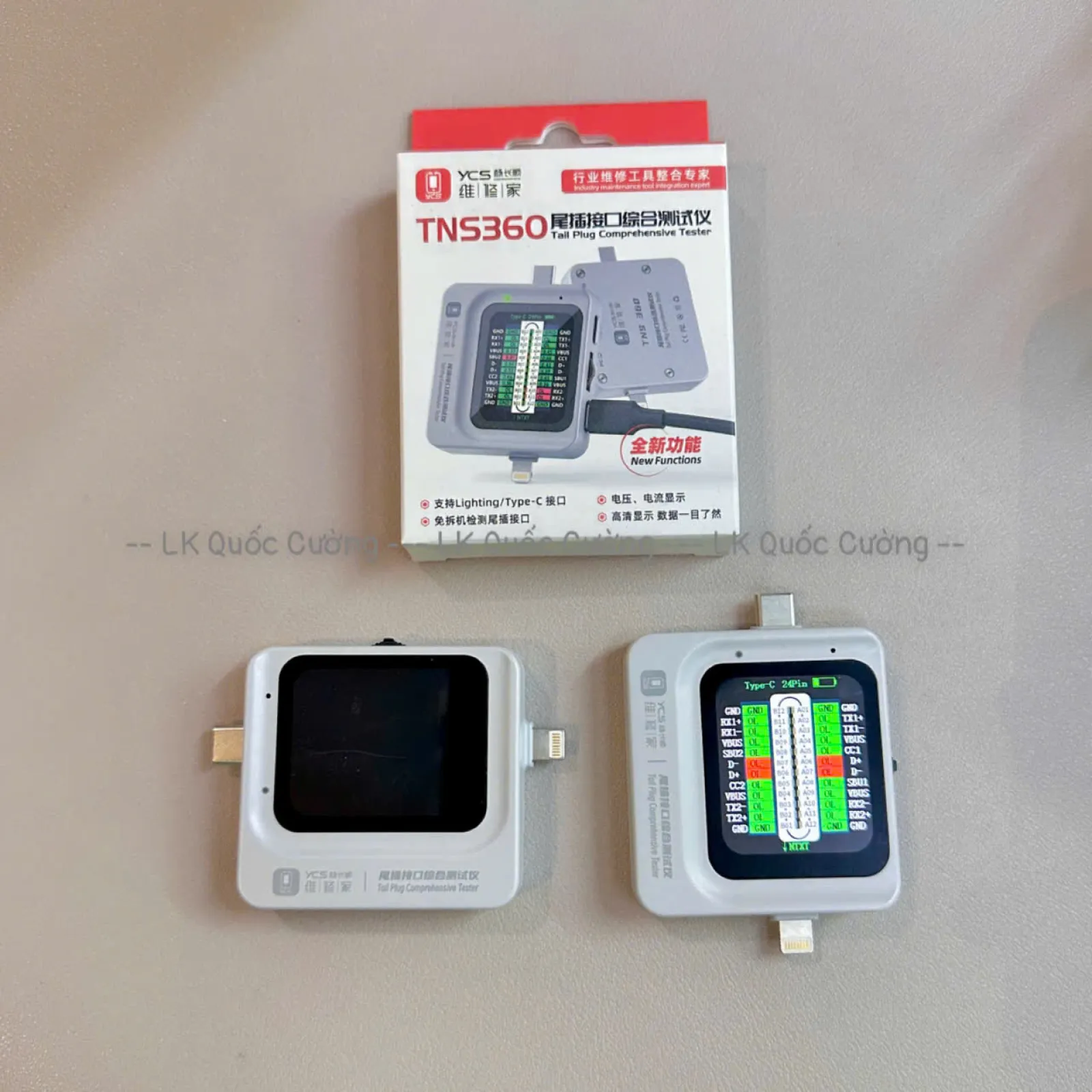 Thiết Bị test đuôi sạc YCS All Series/ TNS360