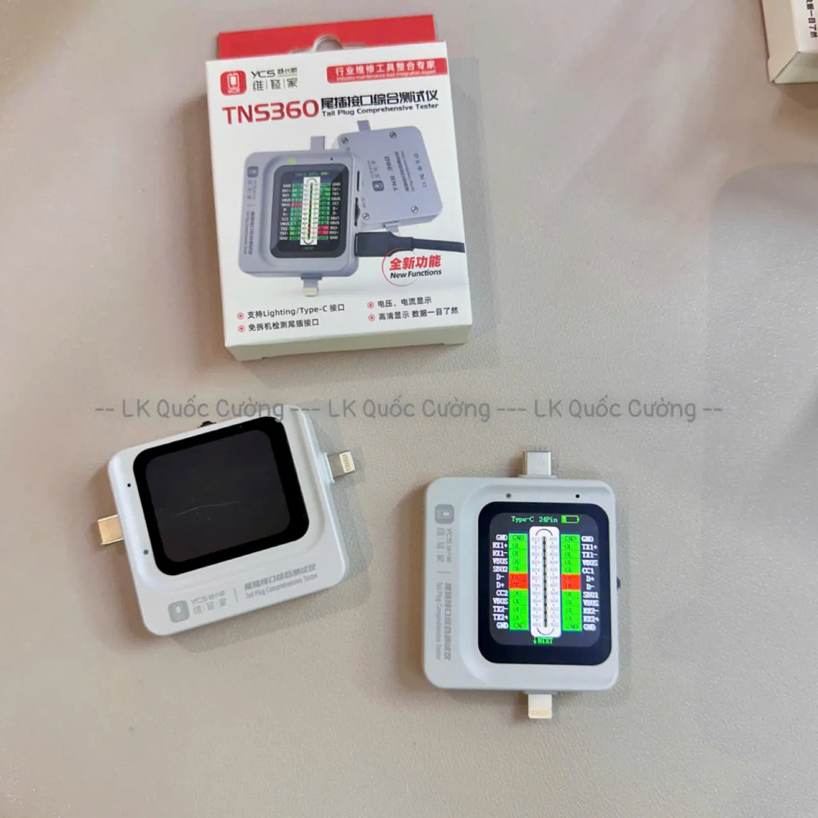 Thiết Bị test đuôi sạc YCS All Series/ TNS360