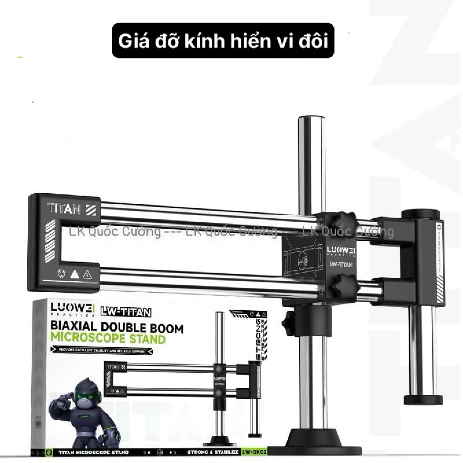 Trục xoay kính hiển vi Titan Luowei LW-GK02/ trục kép