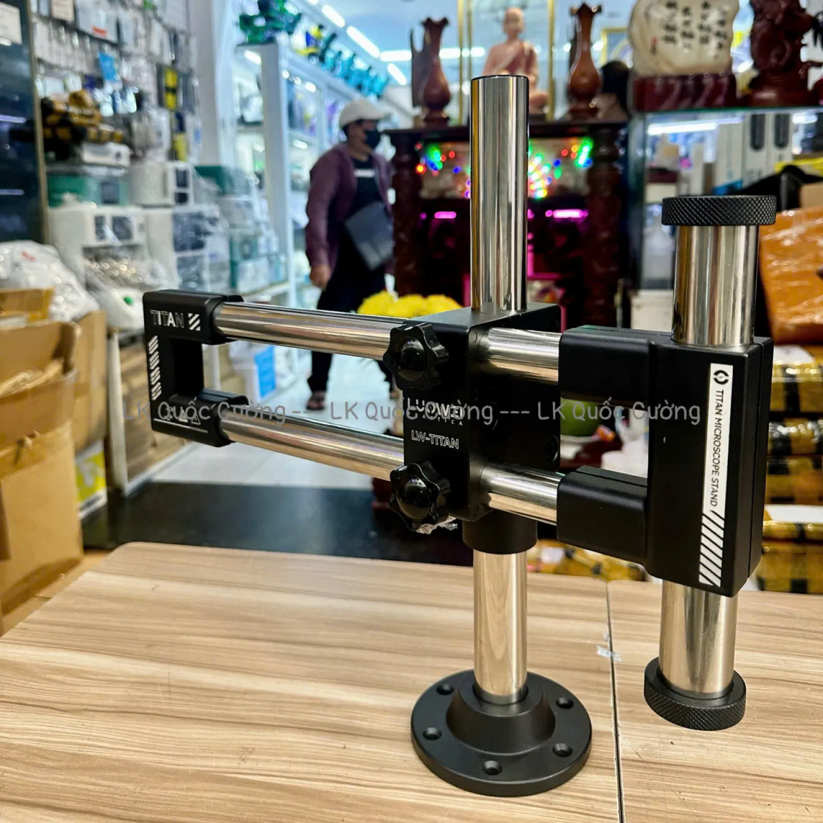 Trục xoay kính hiển vi Titan Luowei LW-GK02/ trục kép