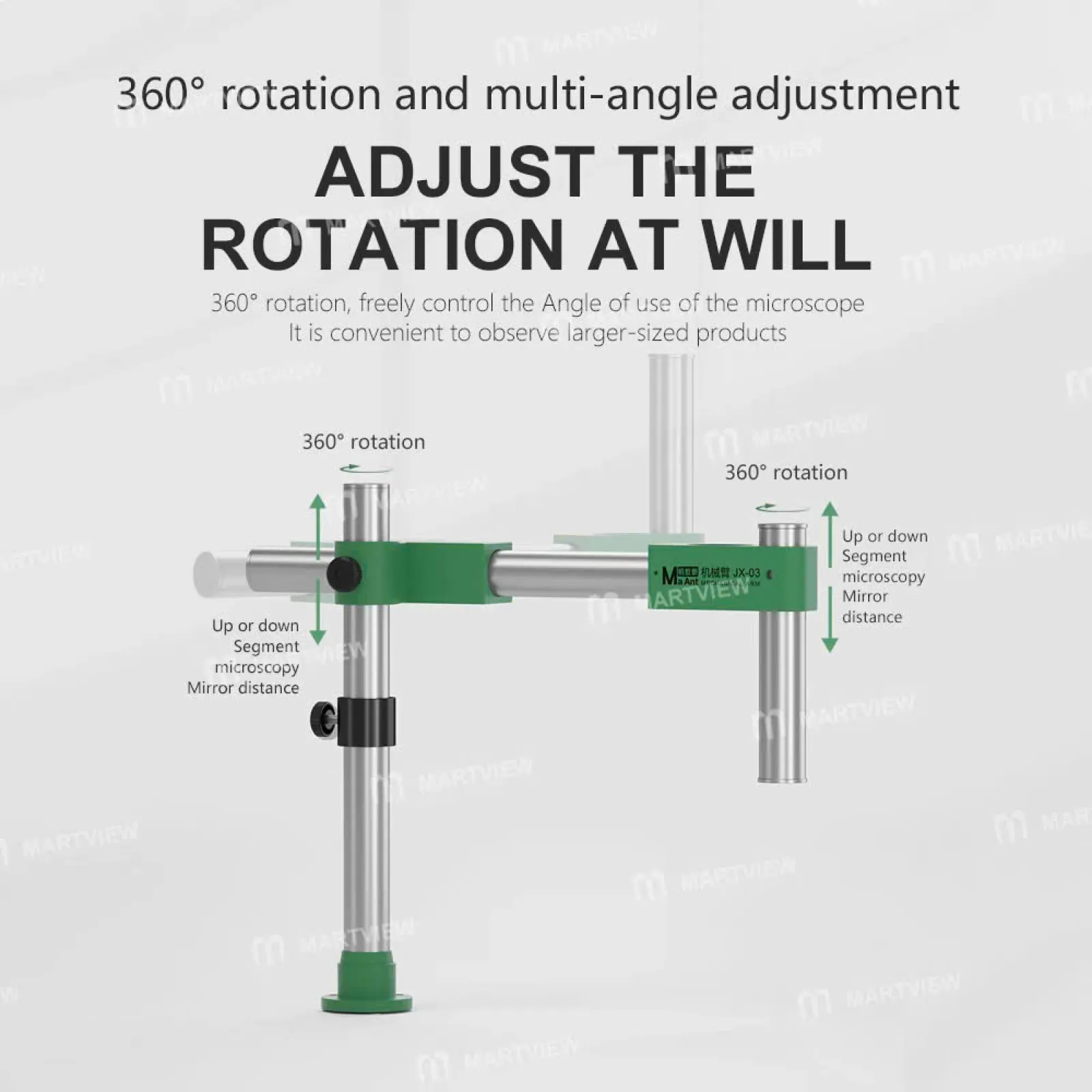 Trục xoay kính hiển vi/ MaAnt JX-03