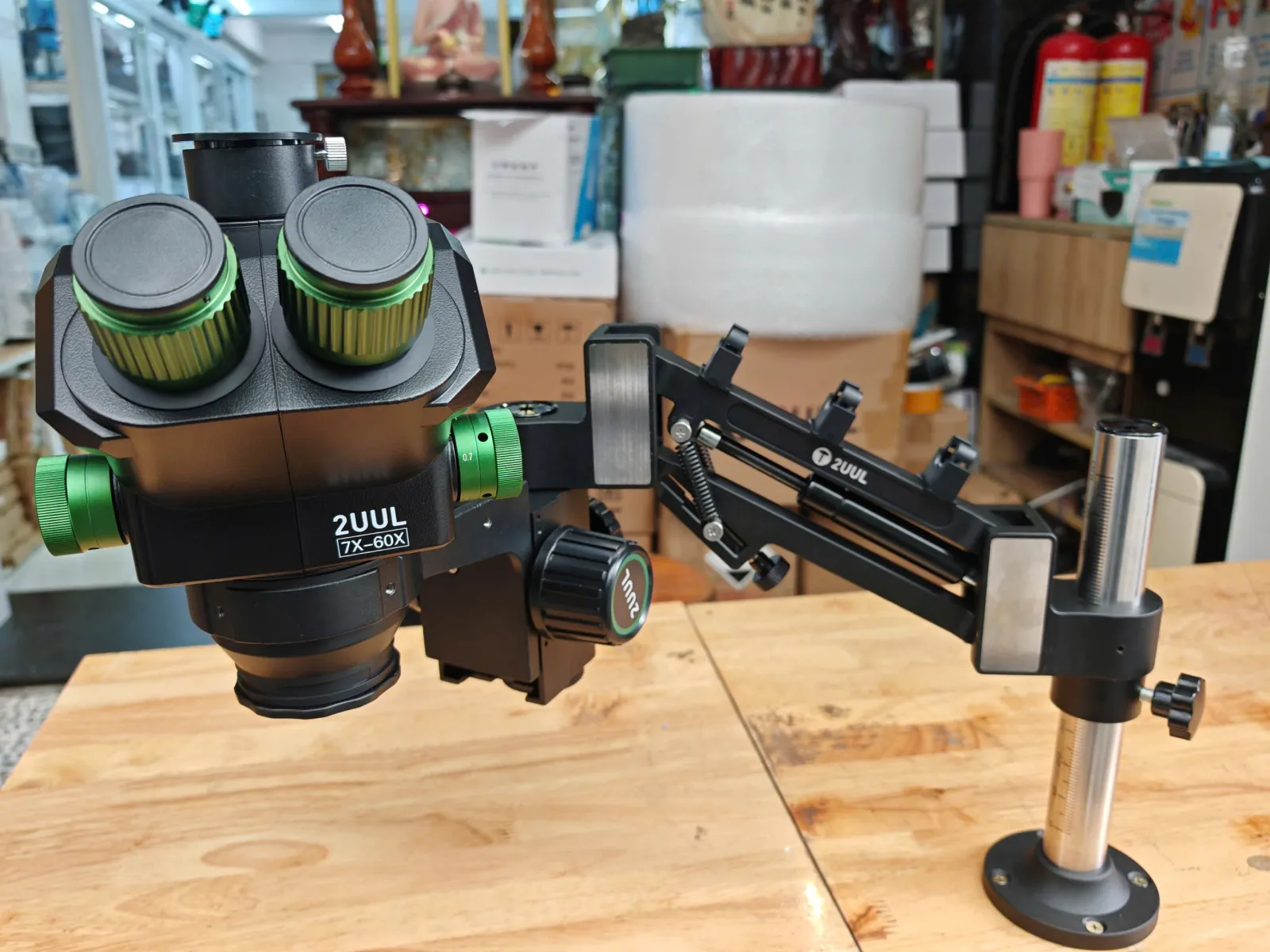 Trục Xoay kính hiển vi 2UUL MS71 Boom ARM có trợ lực 
