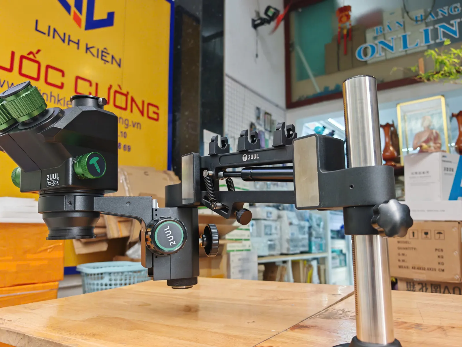 Trục Xoay kính hiển vi 2UUL MS71 Boom ARM có trợ lực 