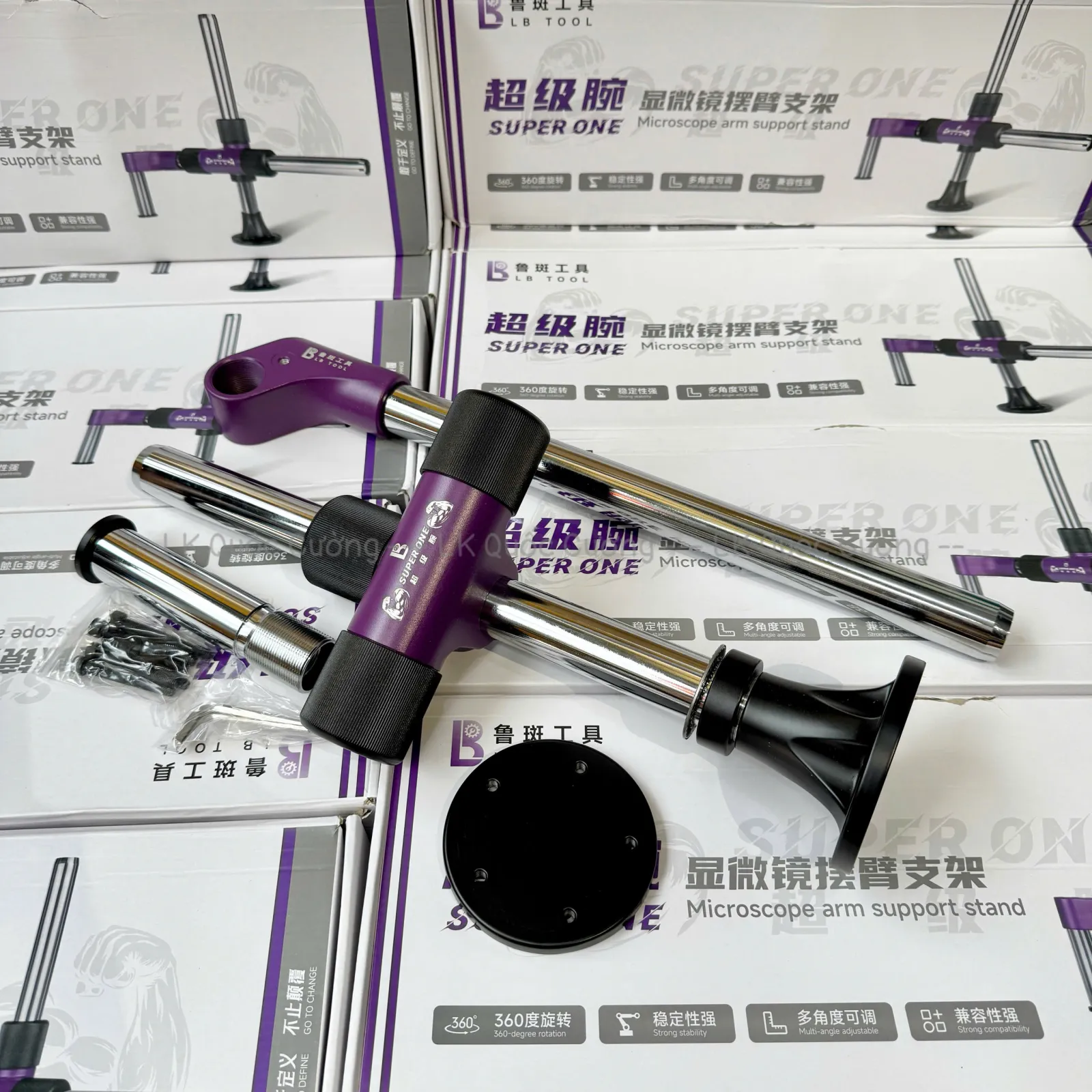 Trục xoay kính hiển vi Luban Super One
