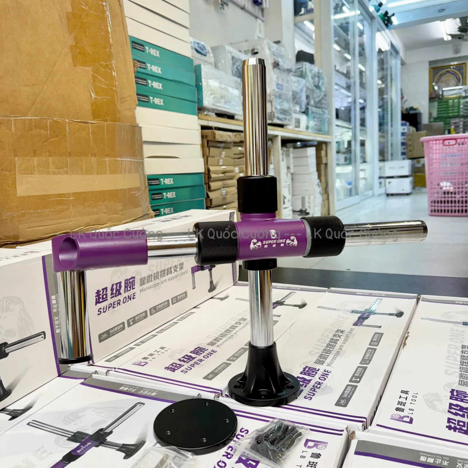 Trục xoay kính hiển vi Luban Super One
