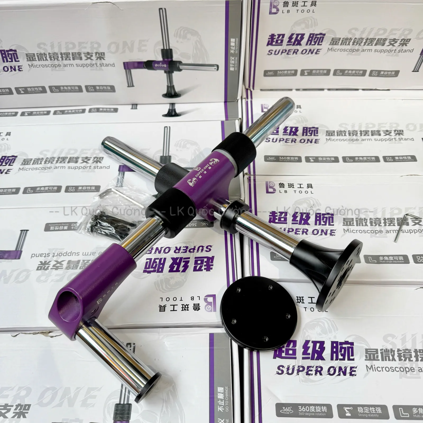 Trục xoay kính hiển vi Luban Super One