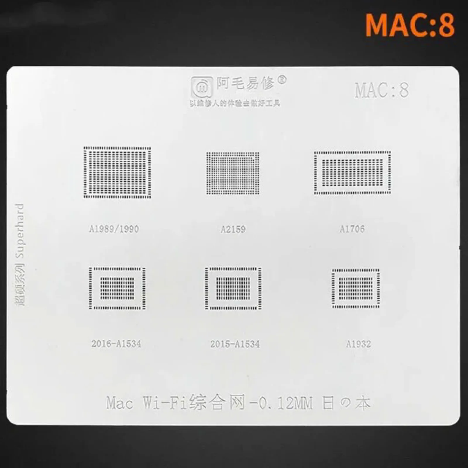 Vĩ làm chân AMAOE Macbook/ Mac1-Mac10