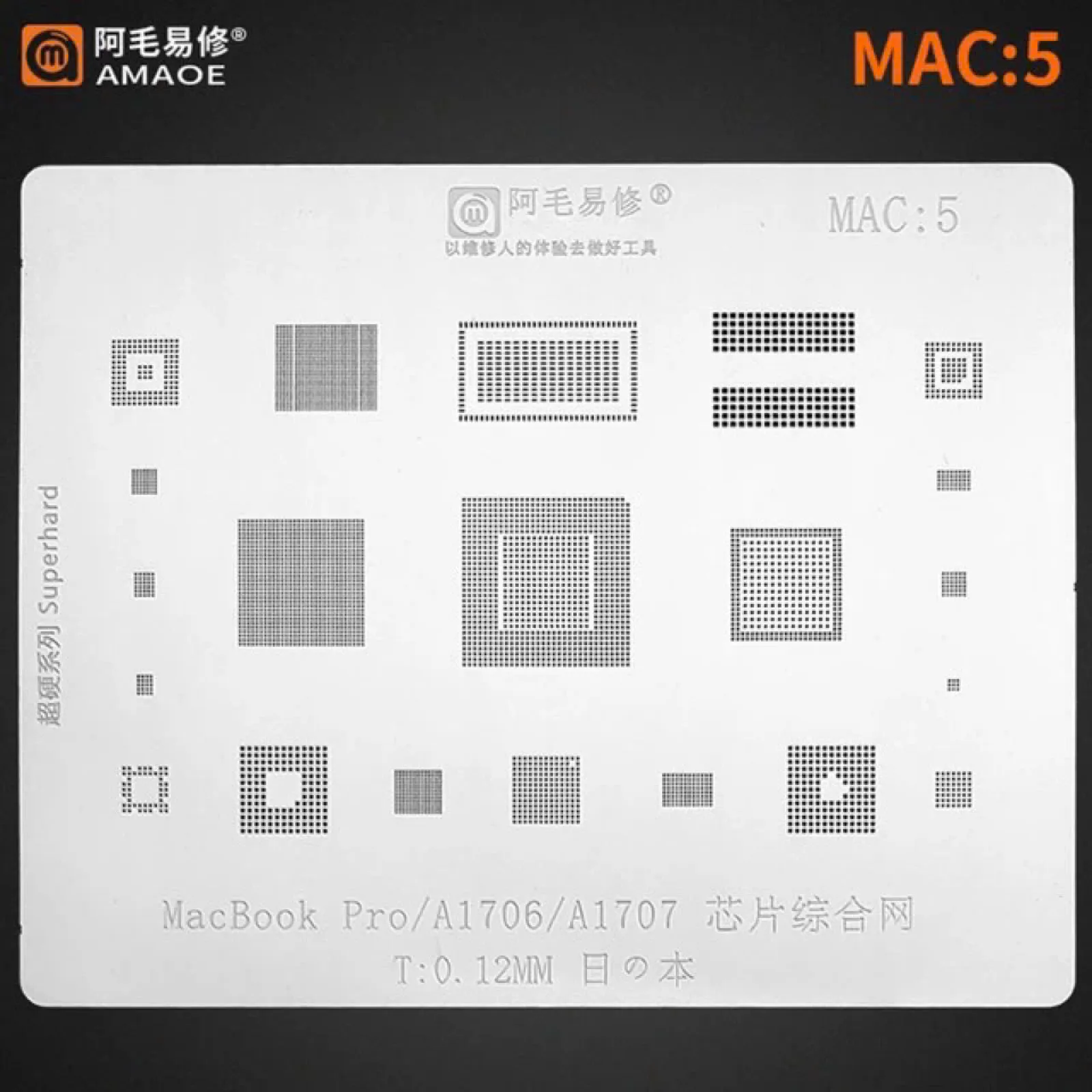 Vĩ làm chân AMAOE Macbook/ Mac1-Mac10