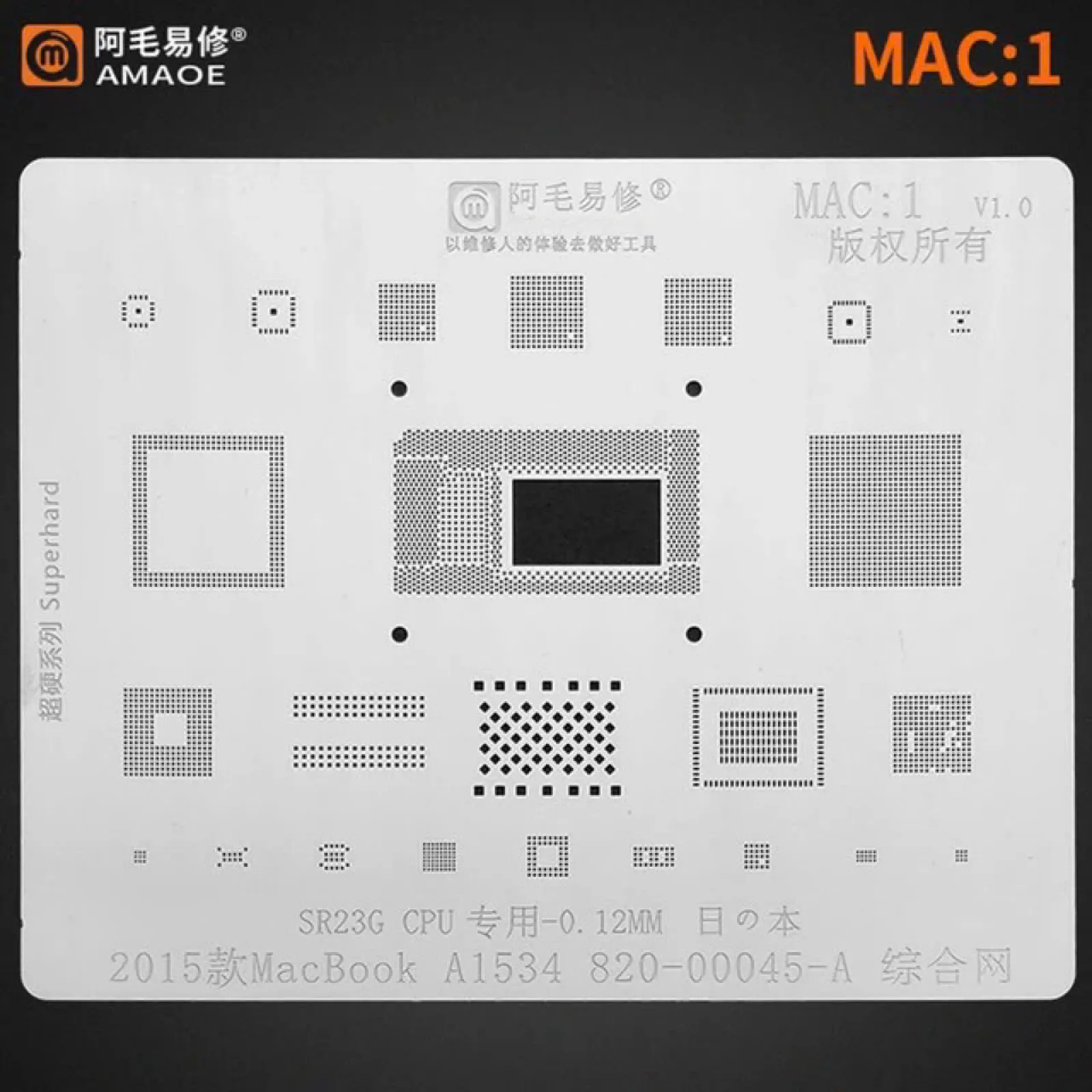 Vĩ làm chân AMAOE Macbook/ Mac1-Mac10