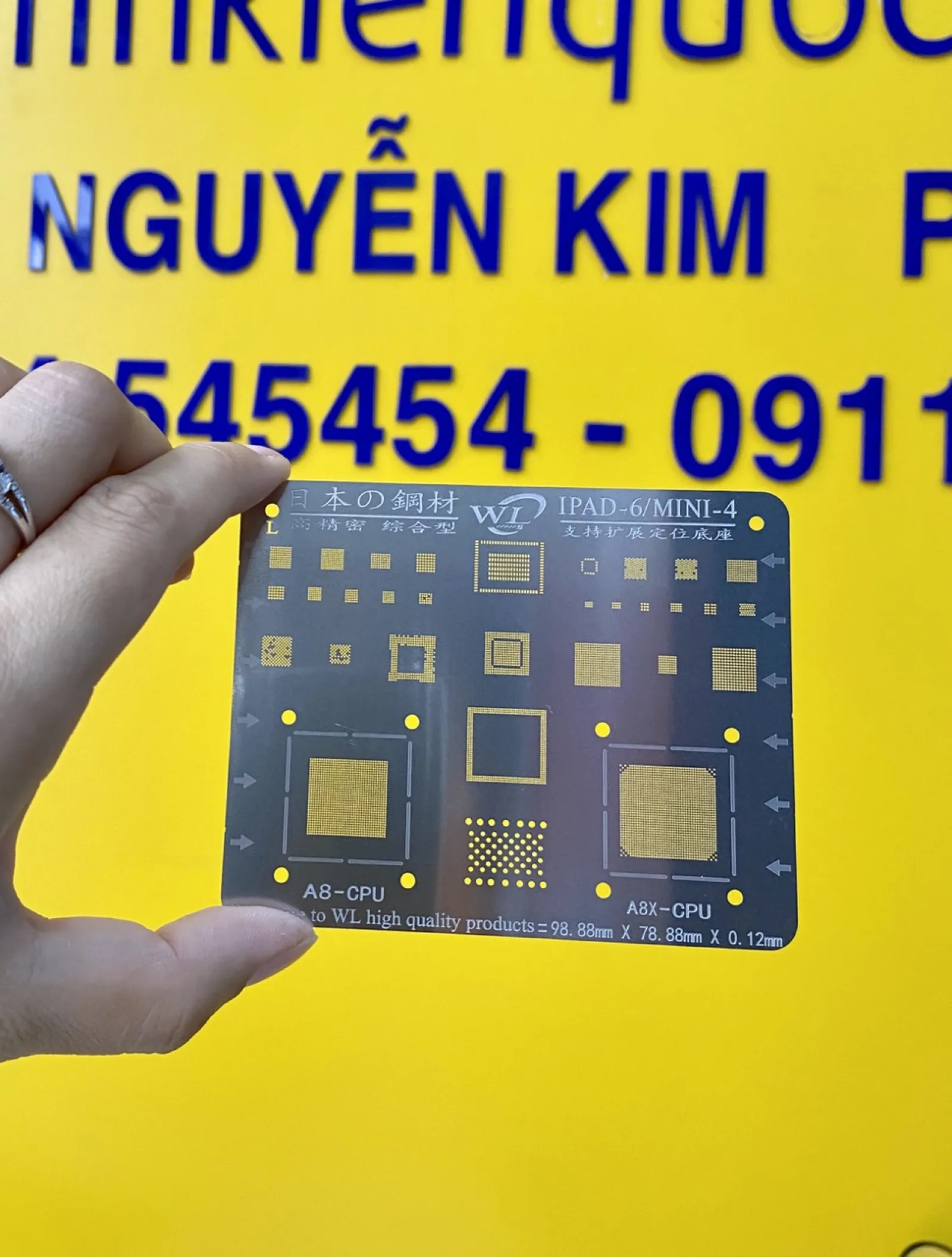 Vĩ WL Làm Chân IC iPad 2/3/4/5/6/mini1/mini2/mini3/mini4/pro10.5/12.9