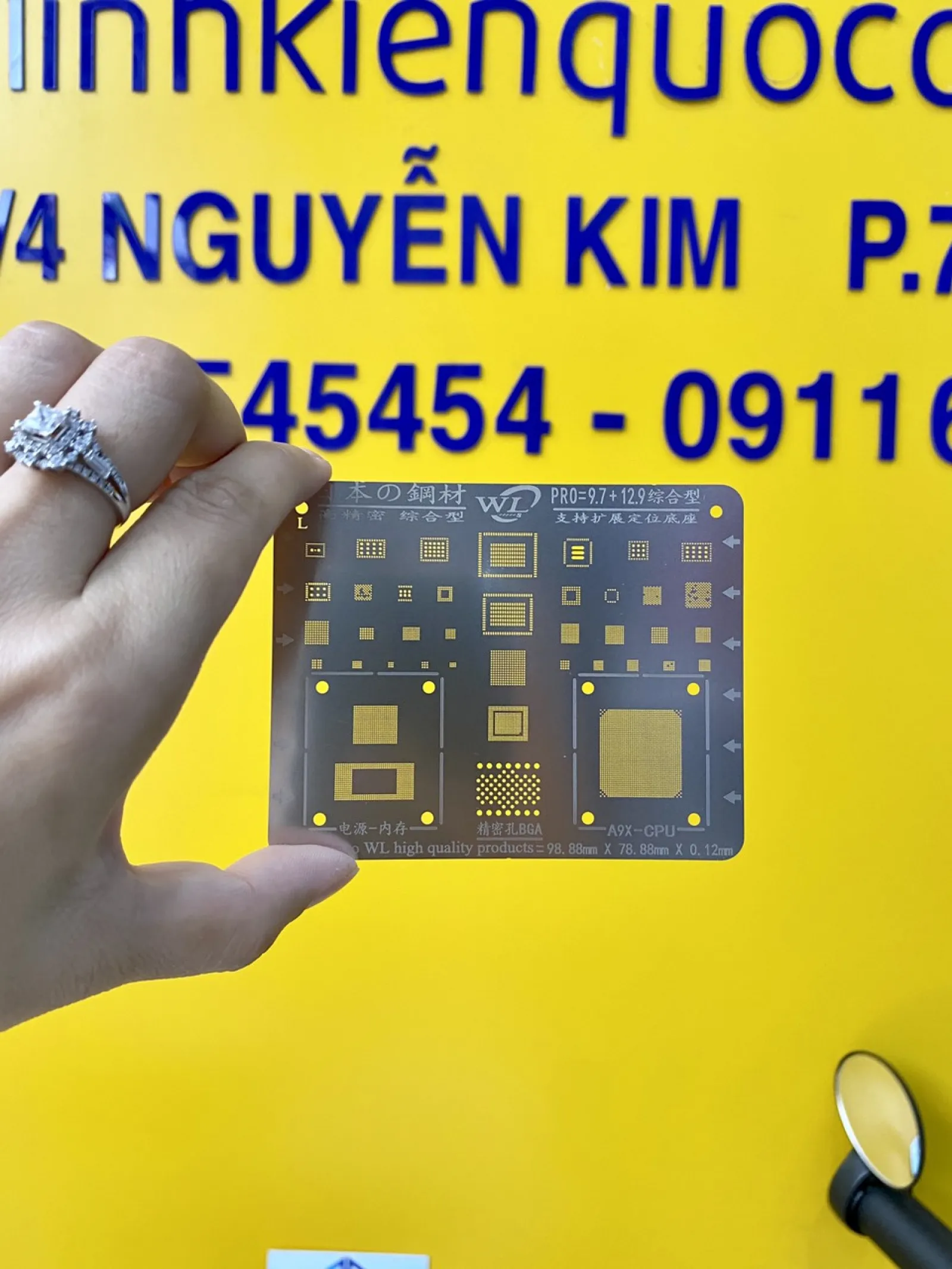 Vĩ WL Làm Chân IC iPad 2/3/4/5/6/mini1/mini2/mini3/mini4/pro10.5/12.9