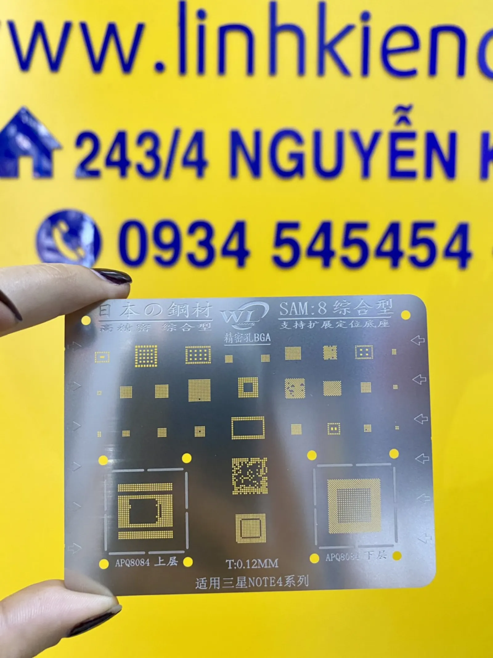 Vĩ WL Làm Chân IC SamSung