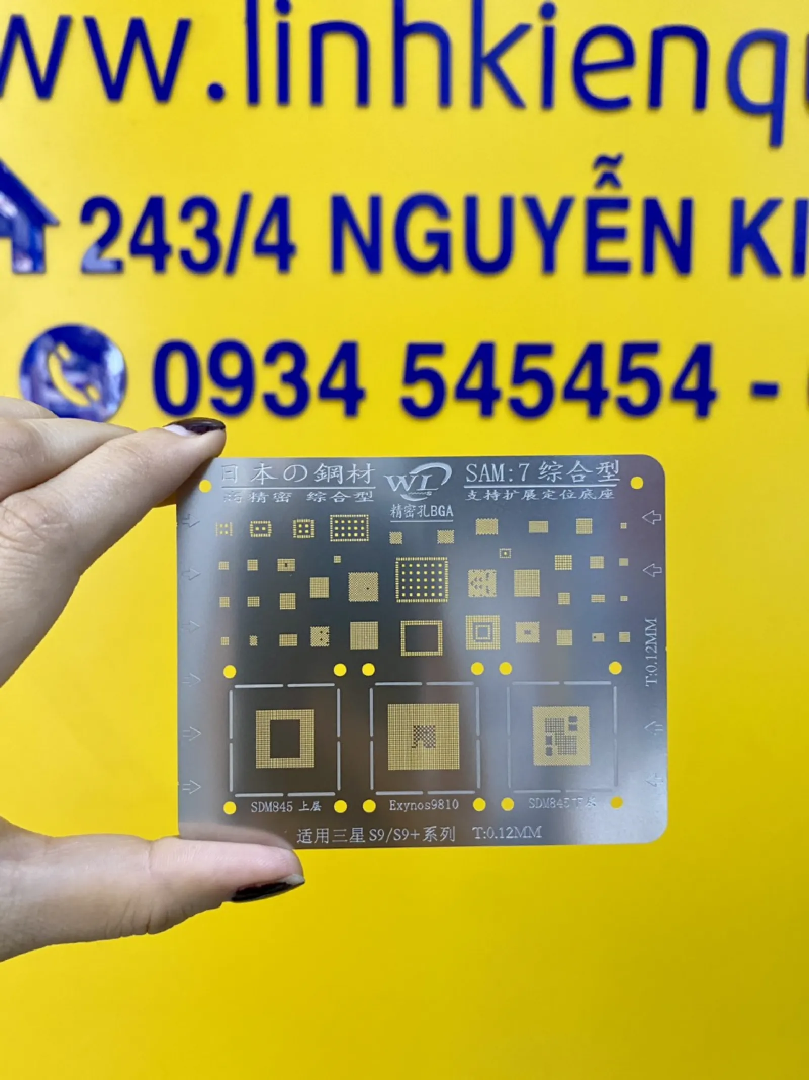 Vĩ WL Làm Chân IC SamSung