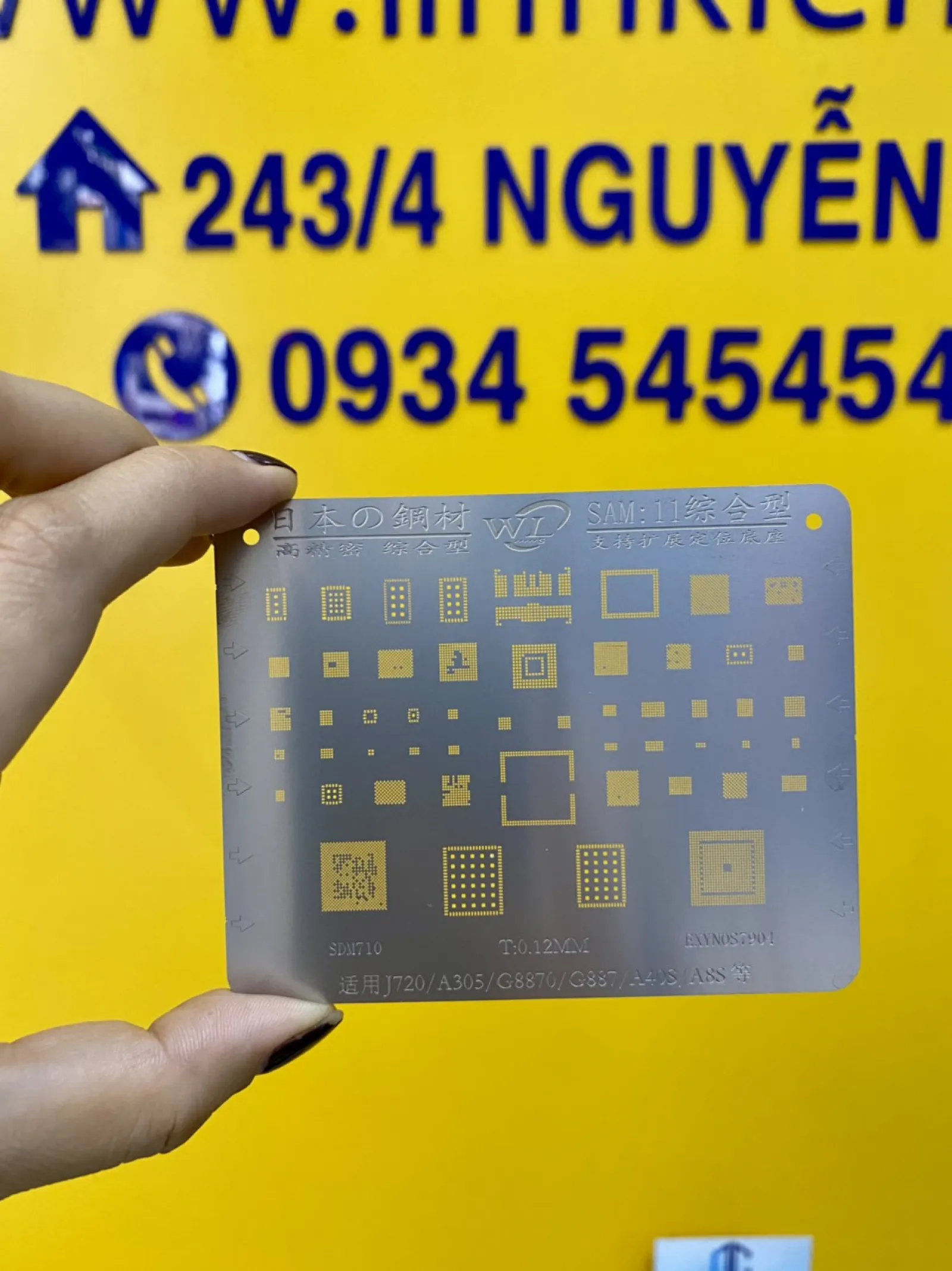 Vĩ WL Làm Chân IC SamSung