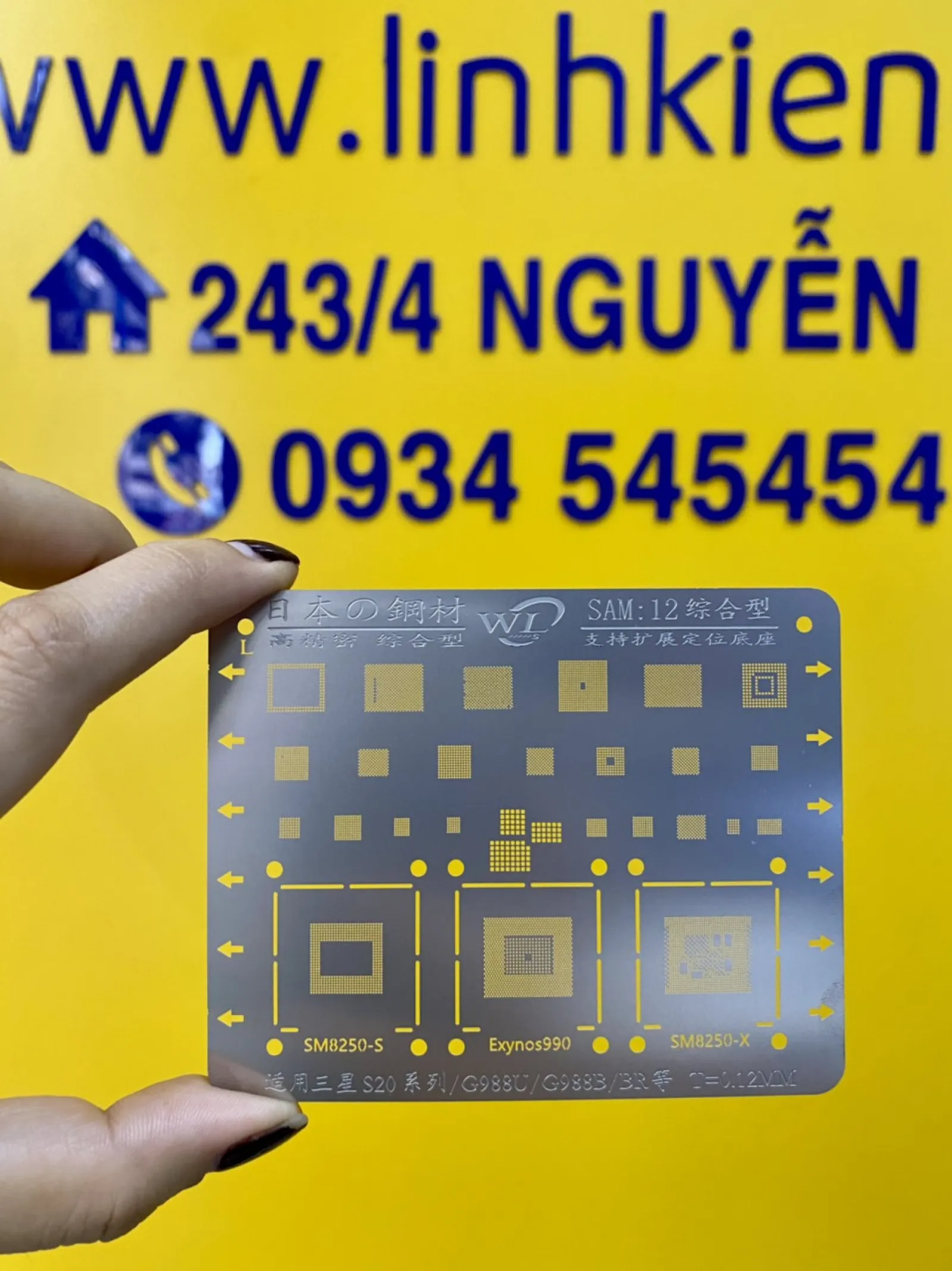 Vĩ WL Làm Chân IC SamSung