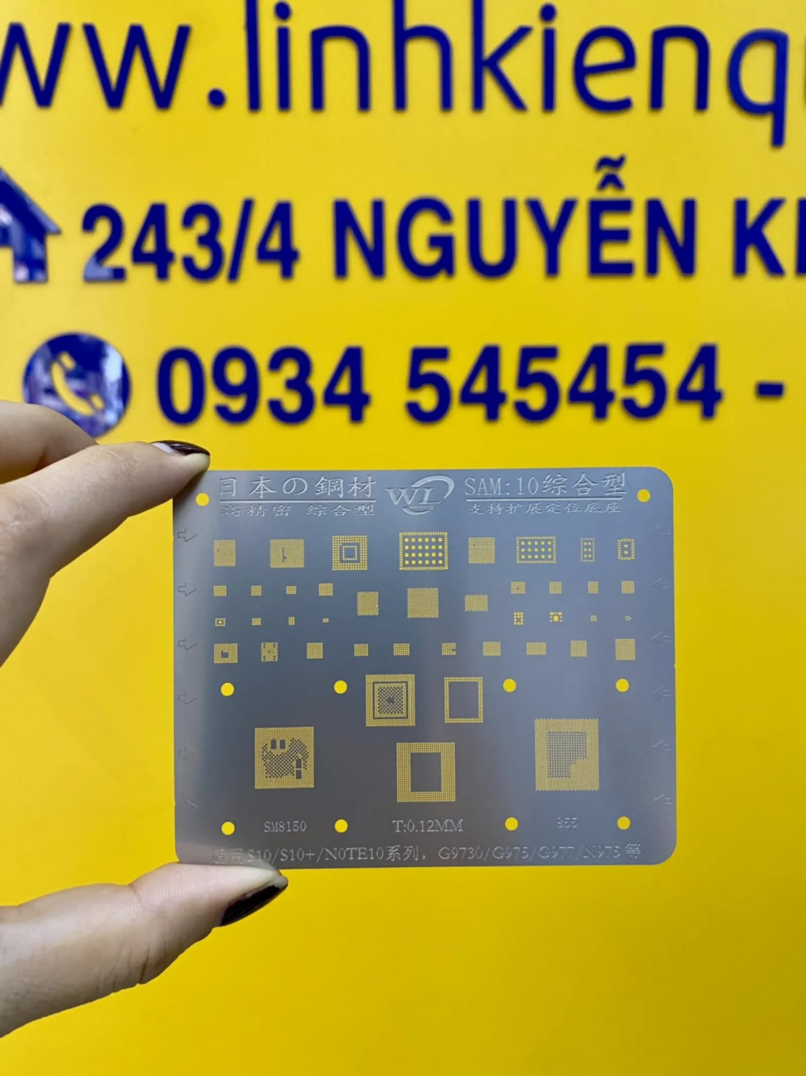 Vĩ WL Làm Chân IC SamSung