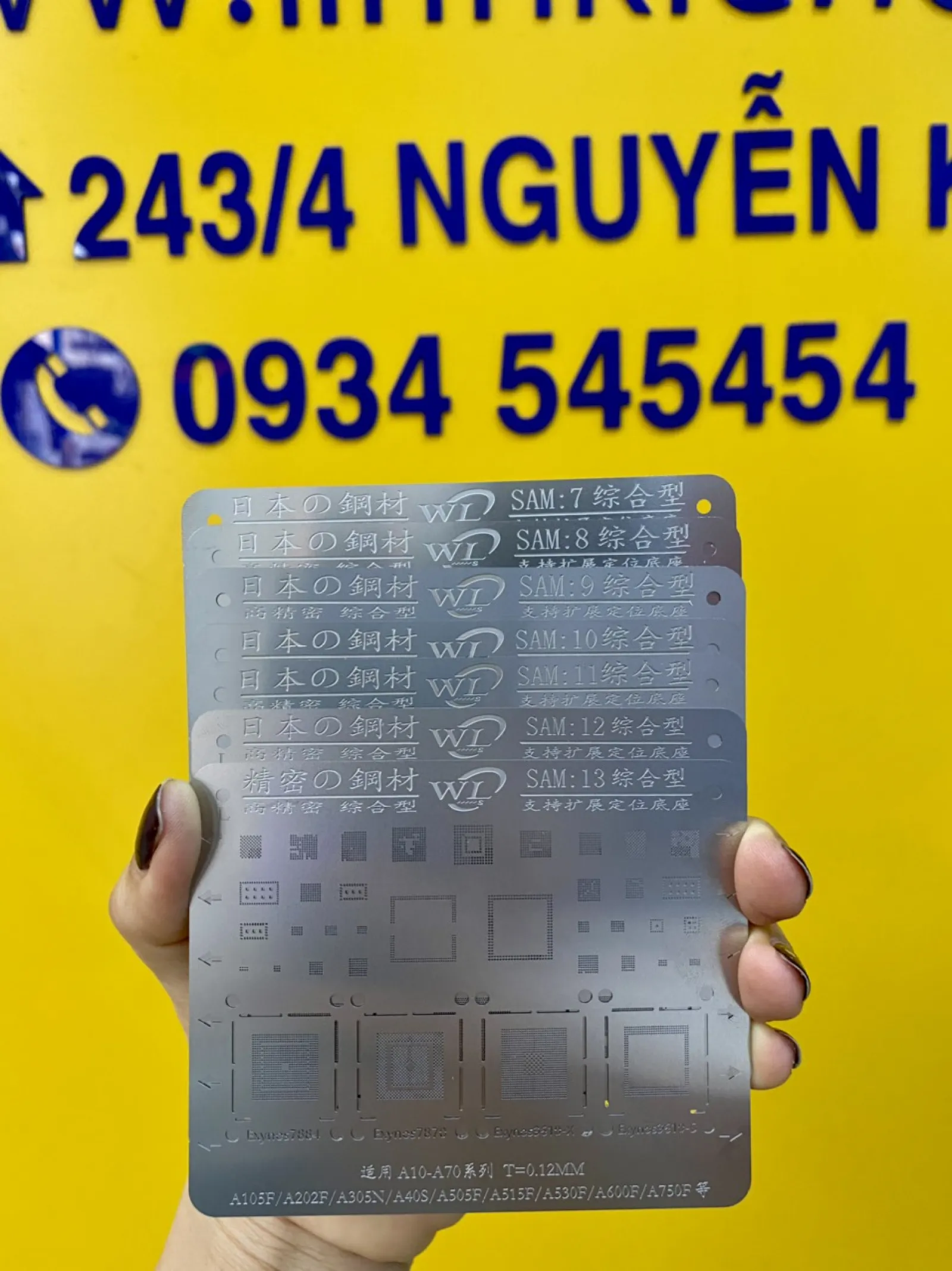 Vĩ WL Làm Chân IC SamSung