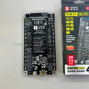 Kích pin Luowei YCS-DC25/ 6P-17PM + Androi