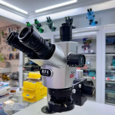 Kính hiển vi 3 mắt RF4 CX71R Premium kèm trục xoay F024/ Zoom 6.5X  