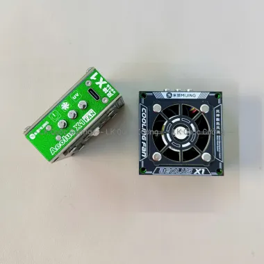 Quạt hút khói + làm mát main + đèn UV 3in1 Mijing X1
