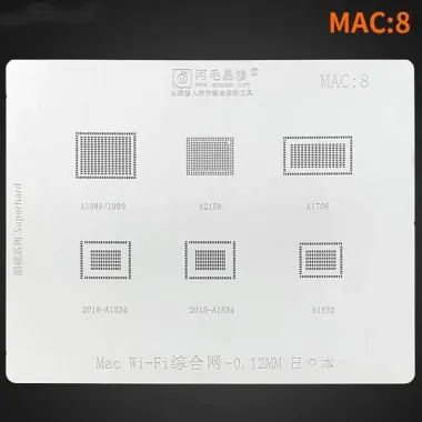 Vĩ làm chân AMAOE Macbook/ Mac1-9