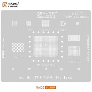 Vĩ làm chân AMAOE Macbook/ Mac1-9