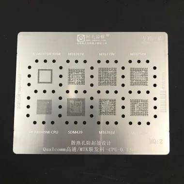 Vỉ làm chân CPU Qualcomm MTK / MQ 1-6